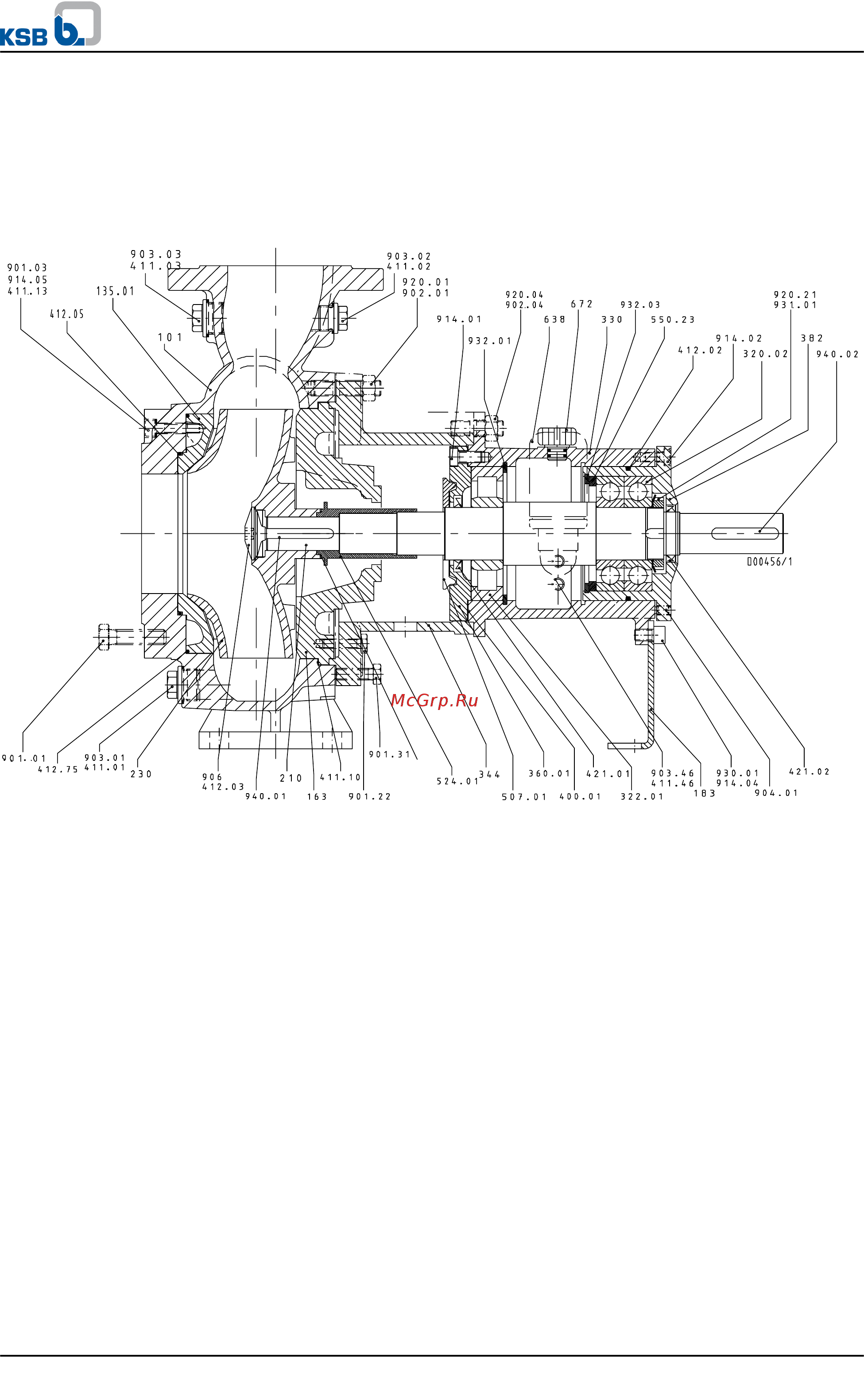 KSB KWP K 40-250 [78/88] Сопутствующая документация