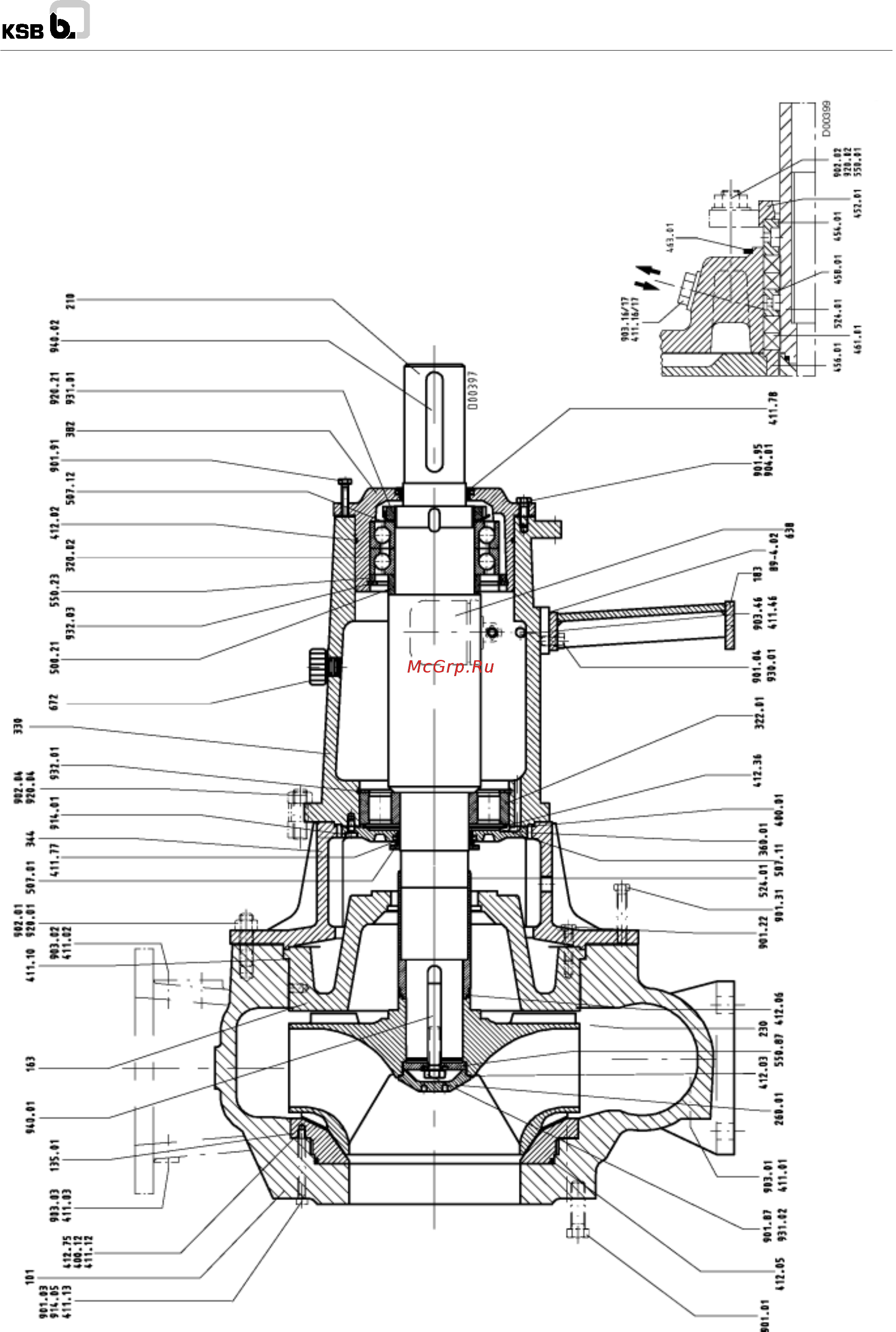 KSB KWP K 40-250 [24/28] Кгвь