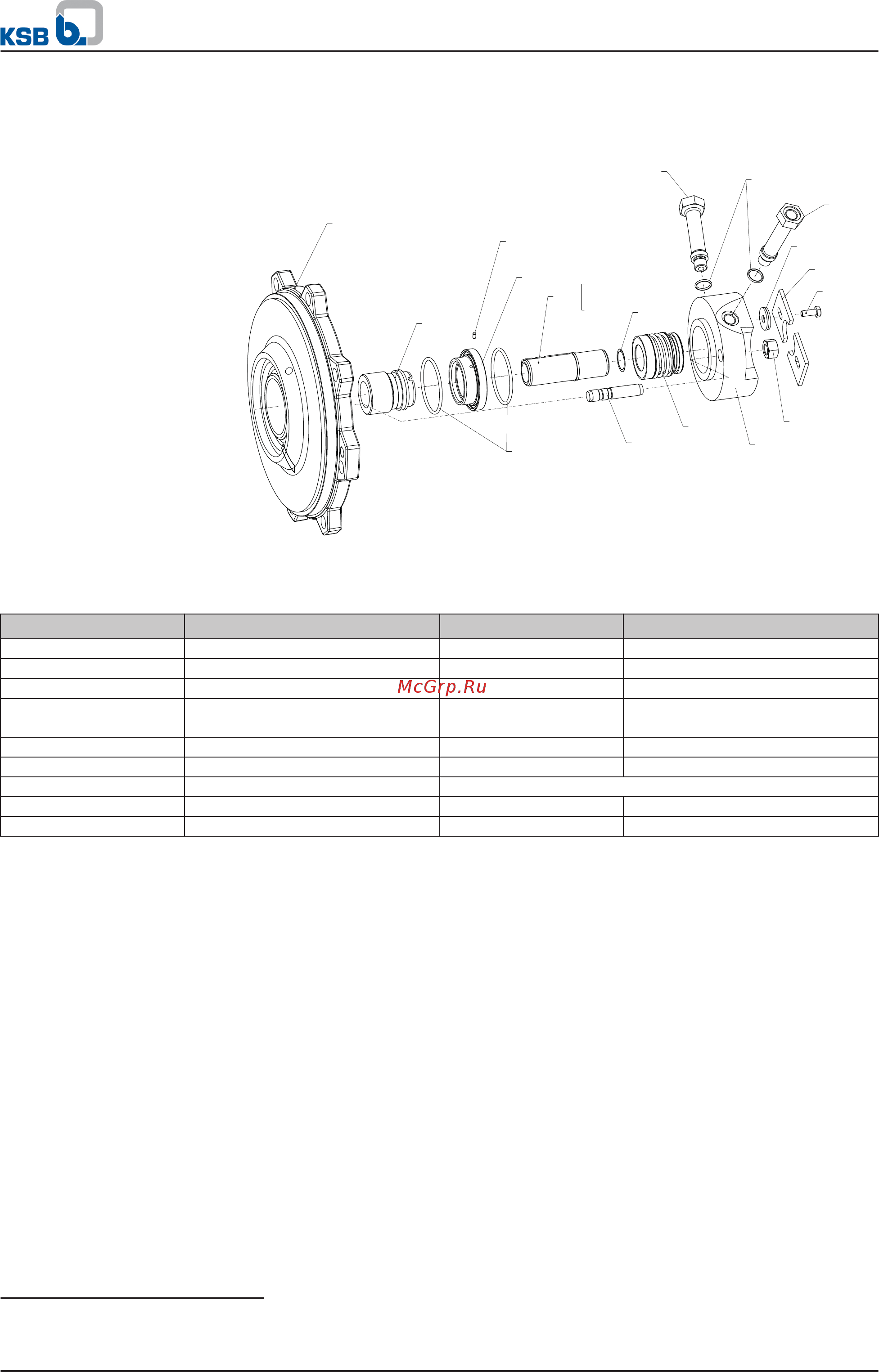 KSB Etabloc ETB 80-65-160/ 00076 90S [56/60] Исполнение с двойным тандемным торцевым уплотнением