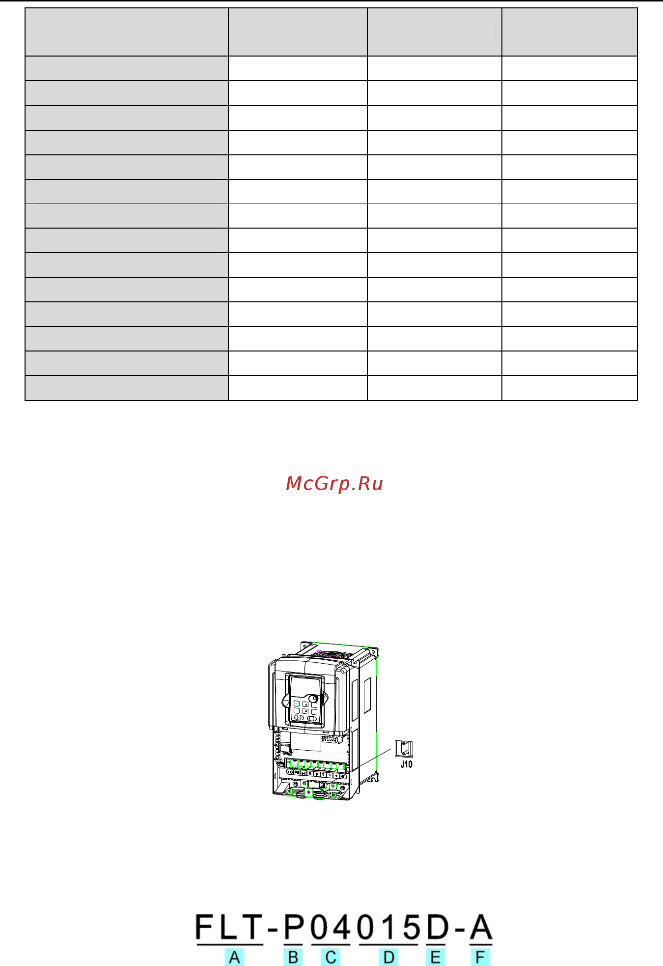 Invt GD300-055G-4 [272/279] D фильтры