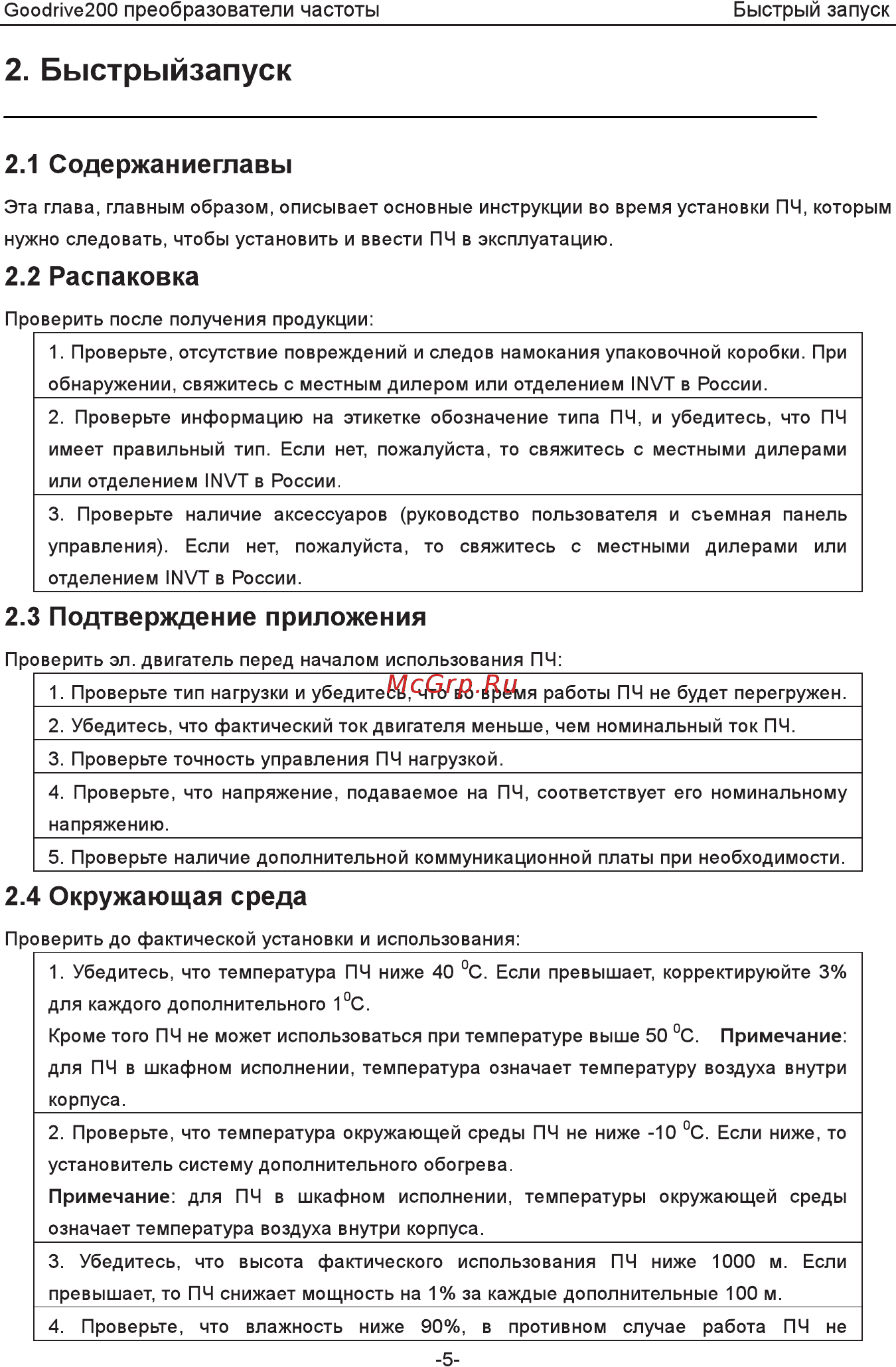 Invt GD200-220P-4 Инструкция по эксплуатации онлайн [10/225] 471727