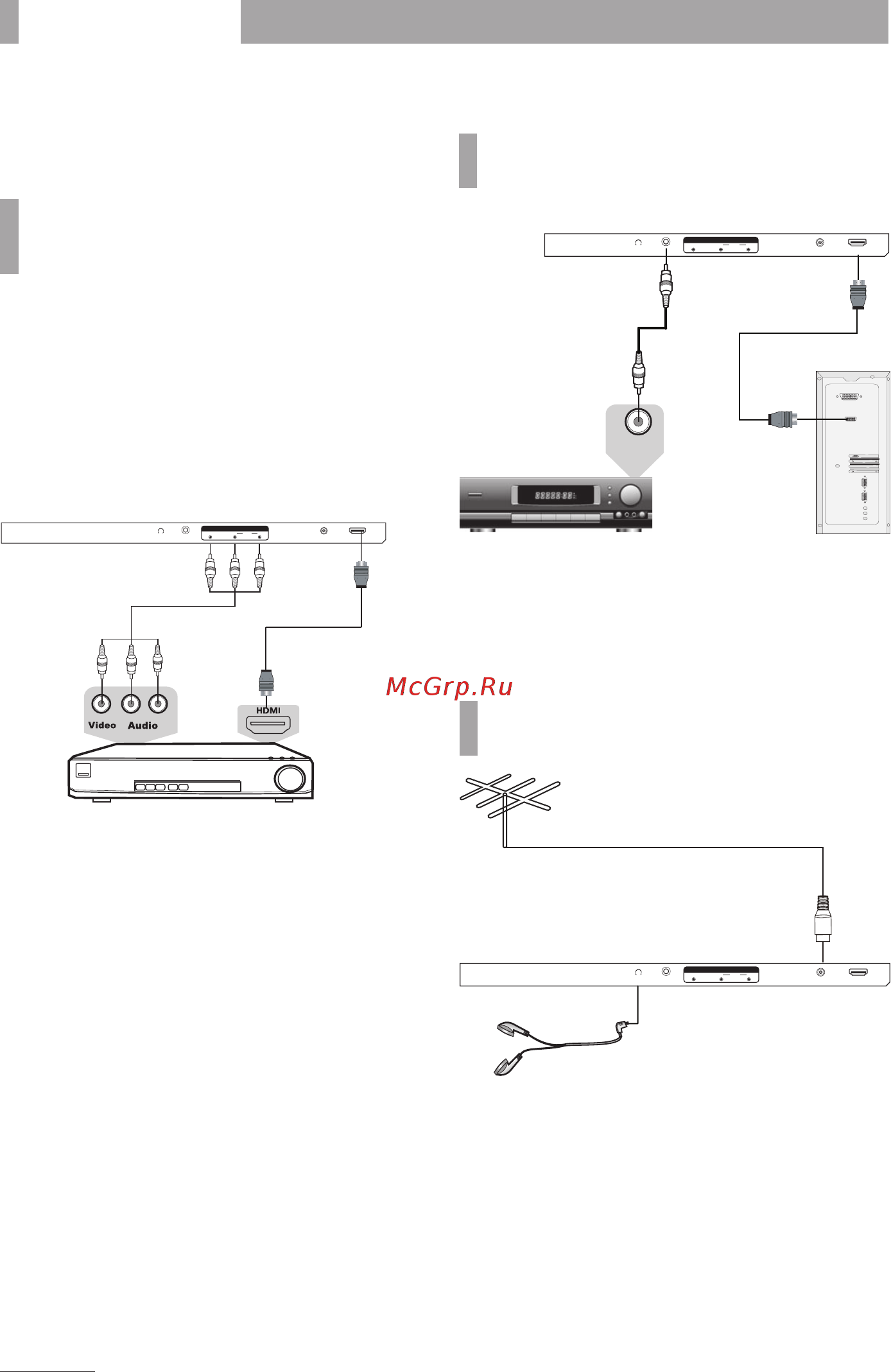 BBK 32LEM-1054/T2C [5/7] Подключение