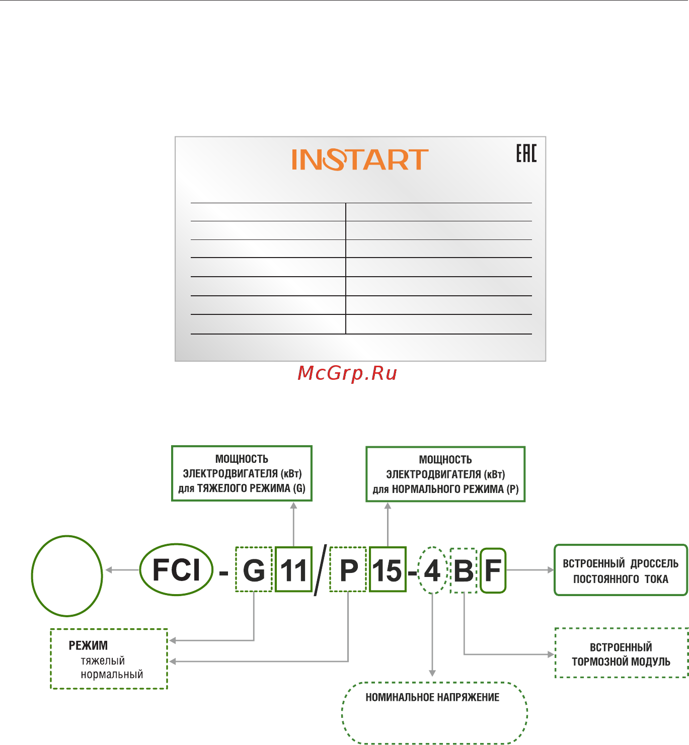 Instart FCI-P110-4 Инструкция по эксплуатации онлайн [9/228] 471758