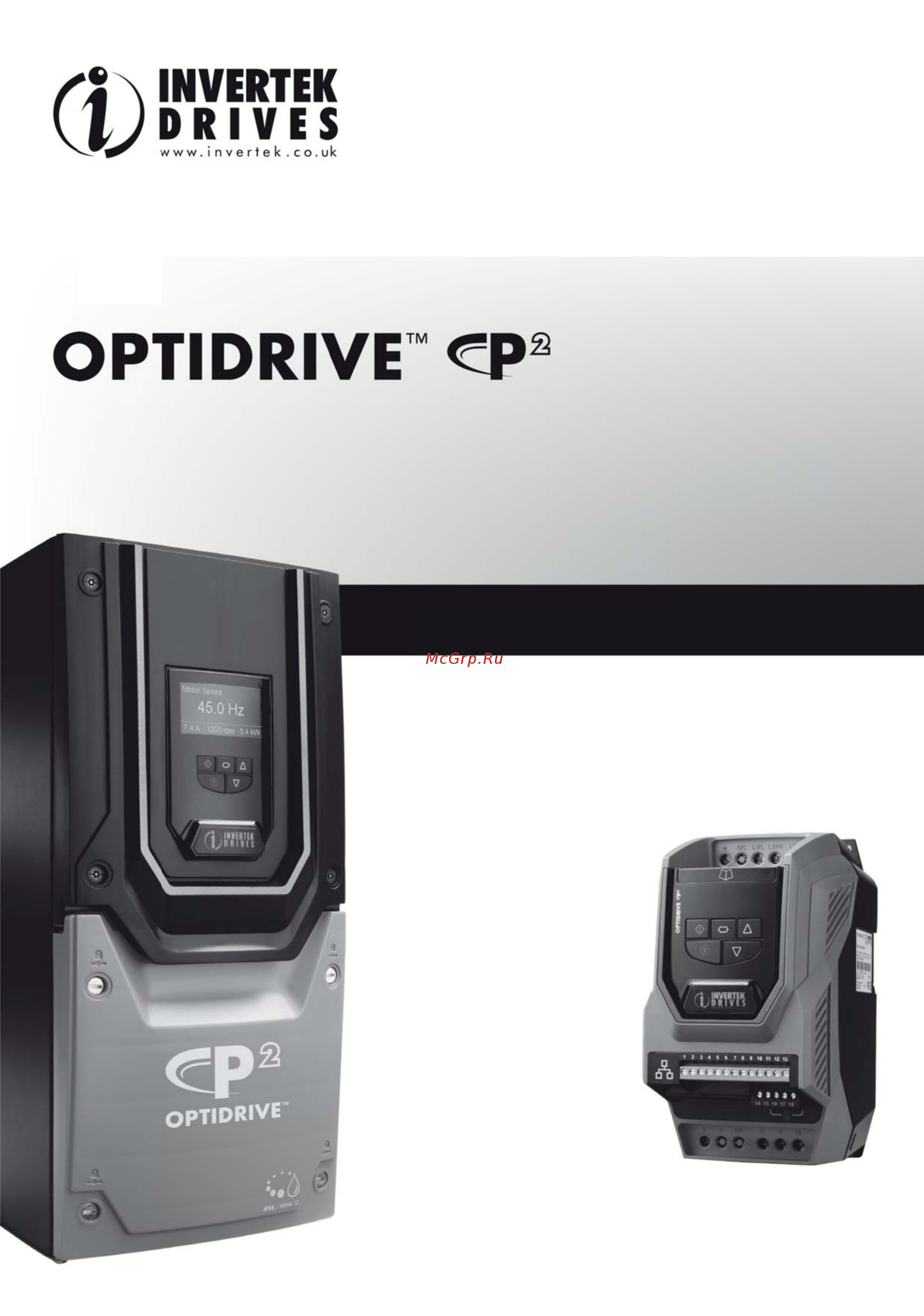 Invertek Drives ODP-2-52185-3KF4N Инструкция по эксплуатации онлайн