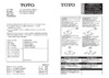 TOTO DBX113-1CAMRVE Инструкция по установке