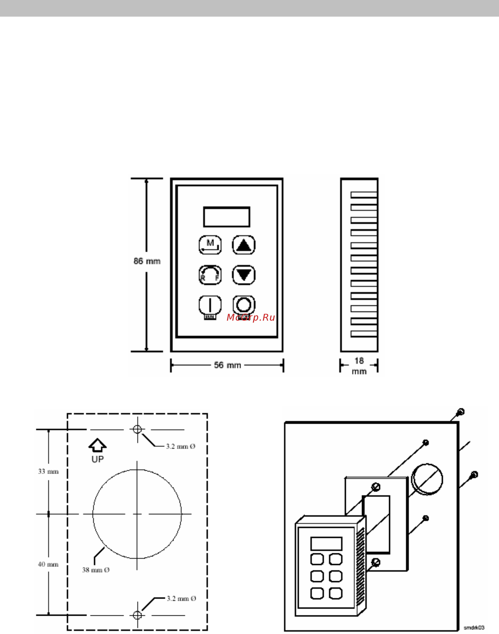 Lenze ESMD153L4TXA [18/19] Выносная клавиатура