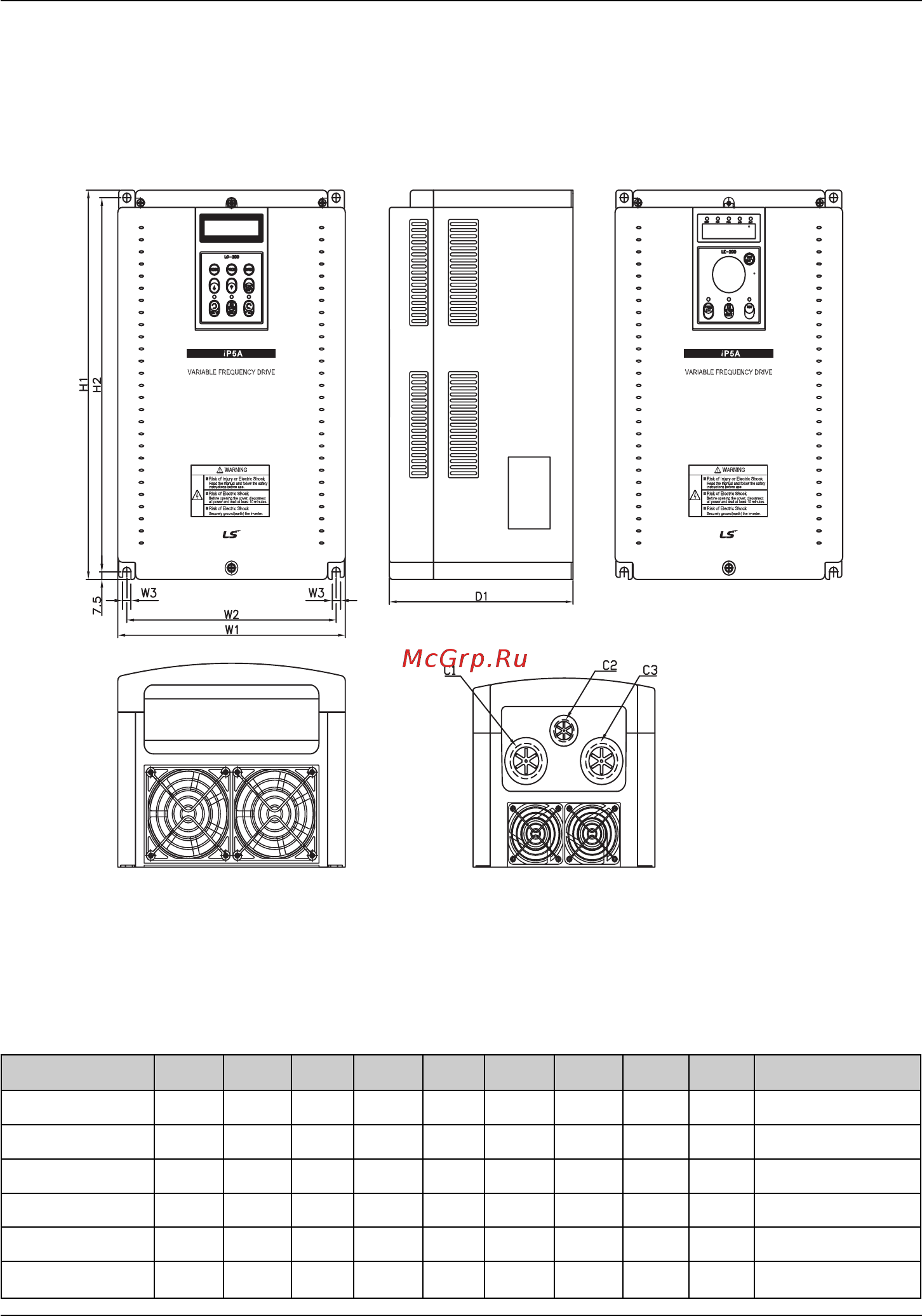 Ls SV3150iP5A-4NOL [15/198] Sv075 300ip5a