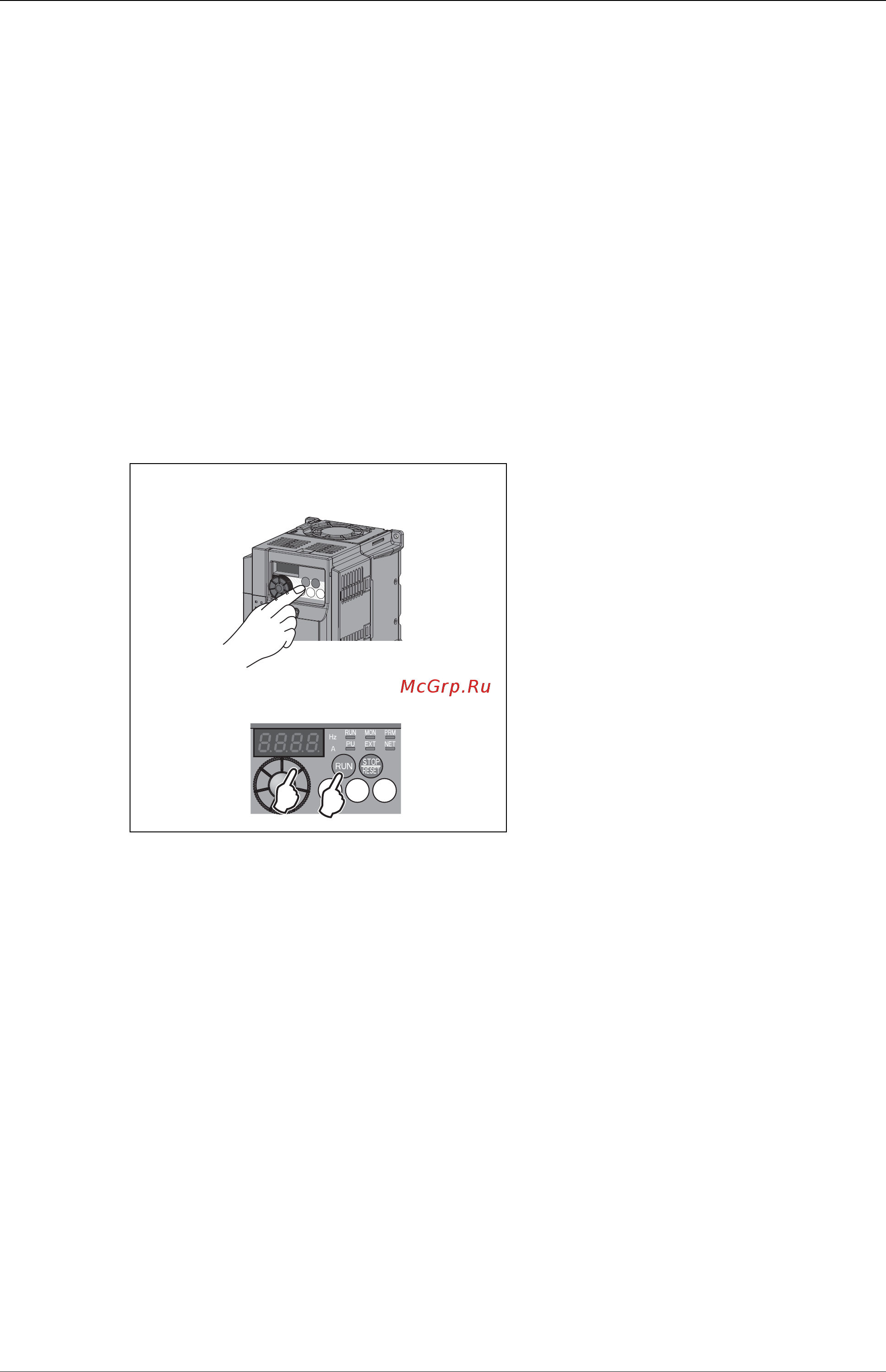 Mitsubishi Electric FR-D740-080-E6 [129/512] Рис 5 10 управление через панель управления