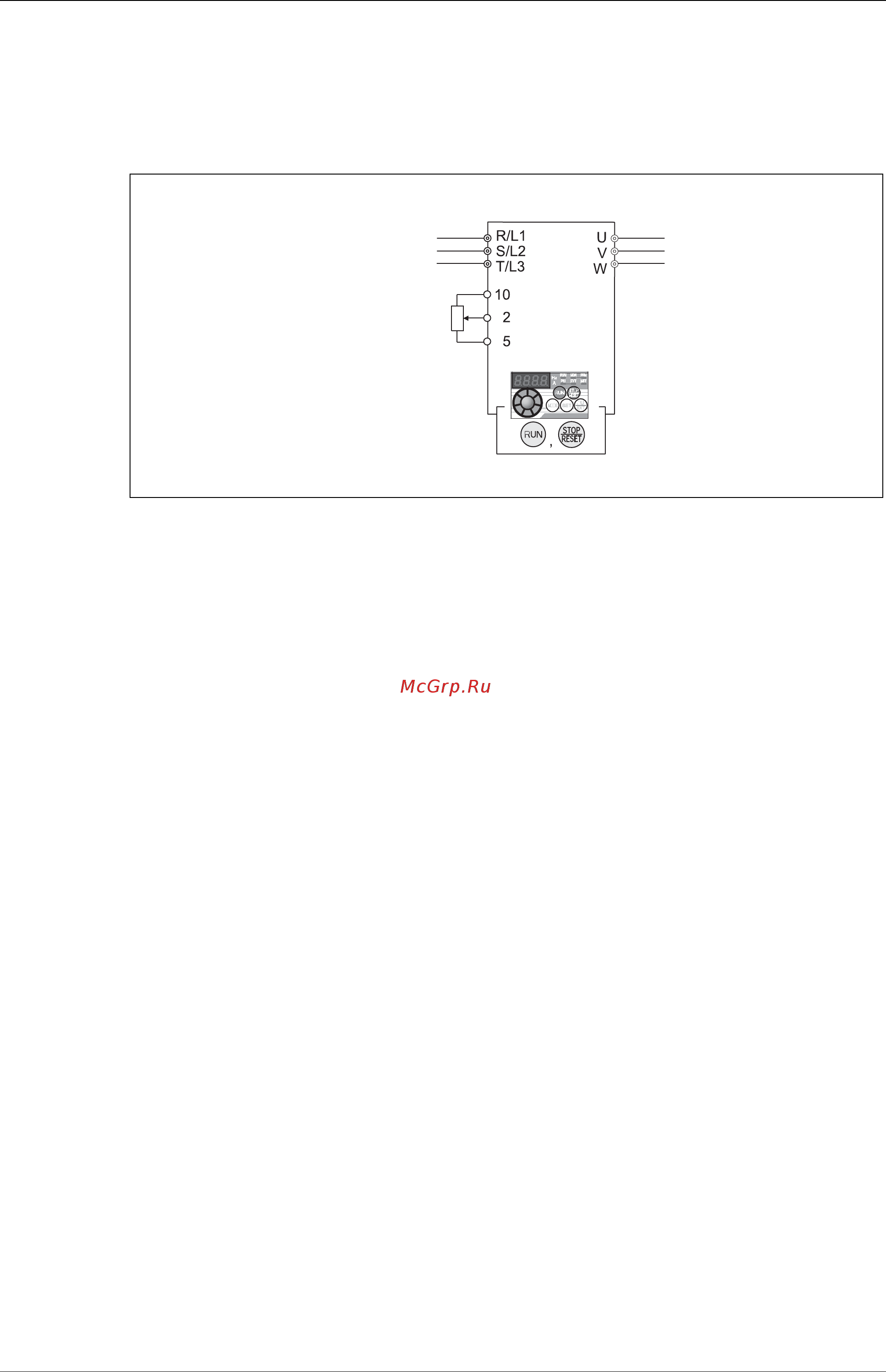 Mitsubishi Electric FR-D740-080-E6 [135/512] Аналоговая установка заданного значения напряжения