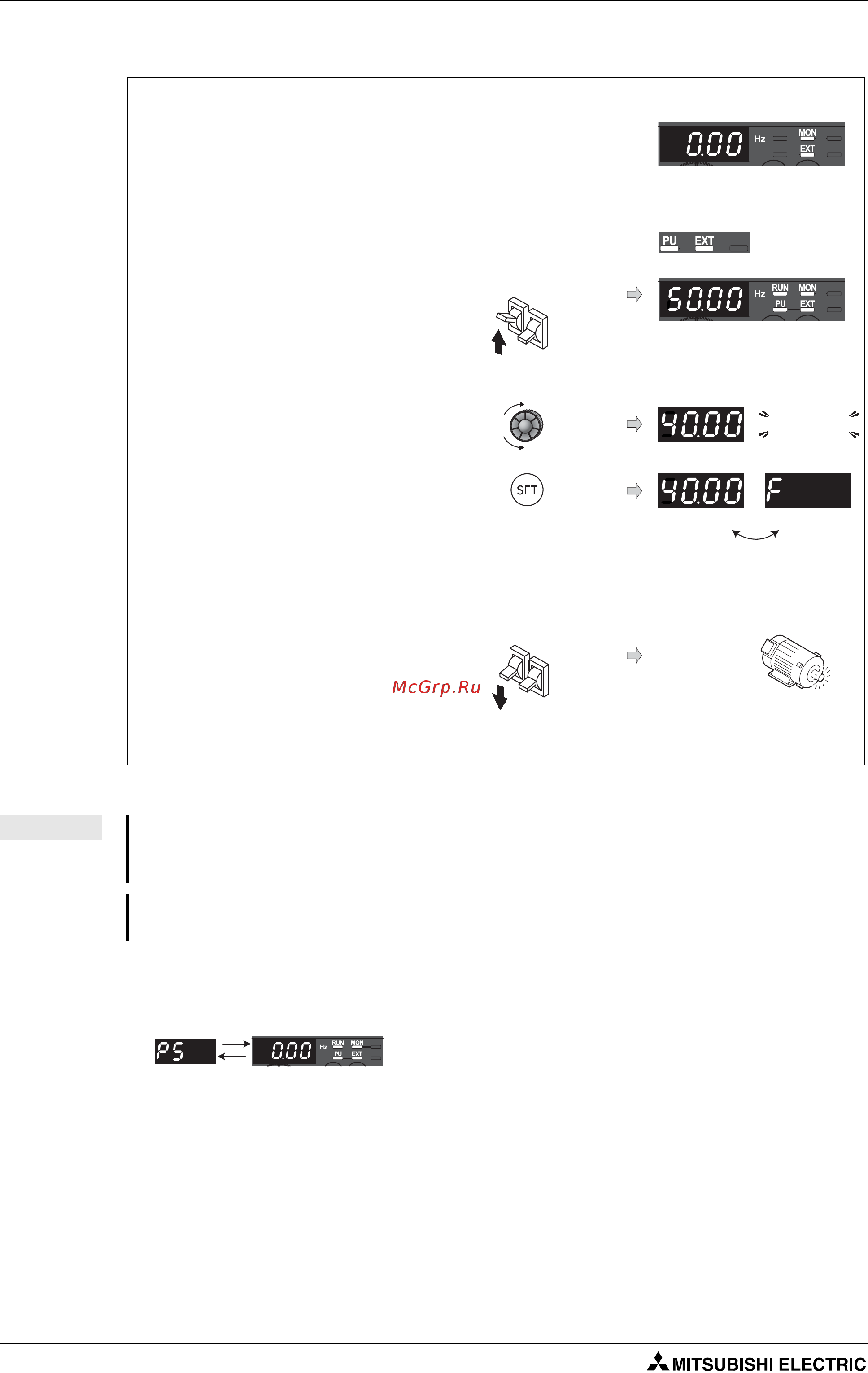 Mitsubishi Electric FR-D740-080-E6 [140/512] Рис 5 21 управление работой преобразователя частоты при помощи внешних сигналов