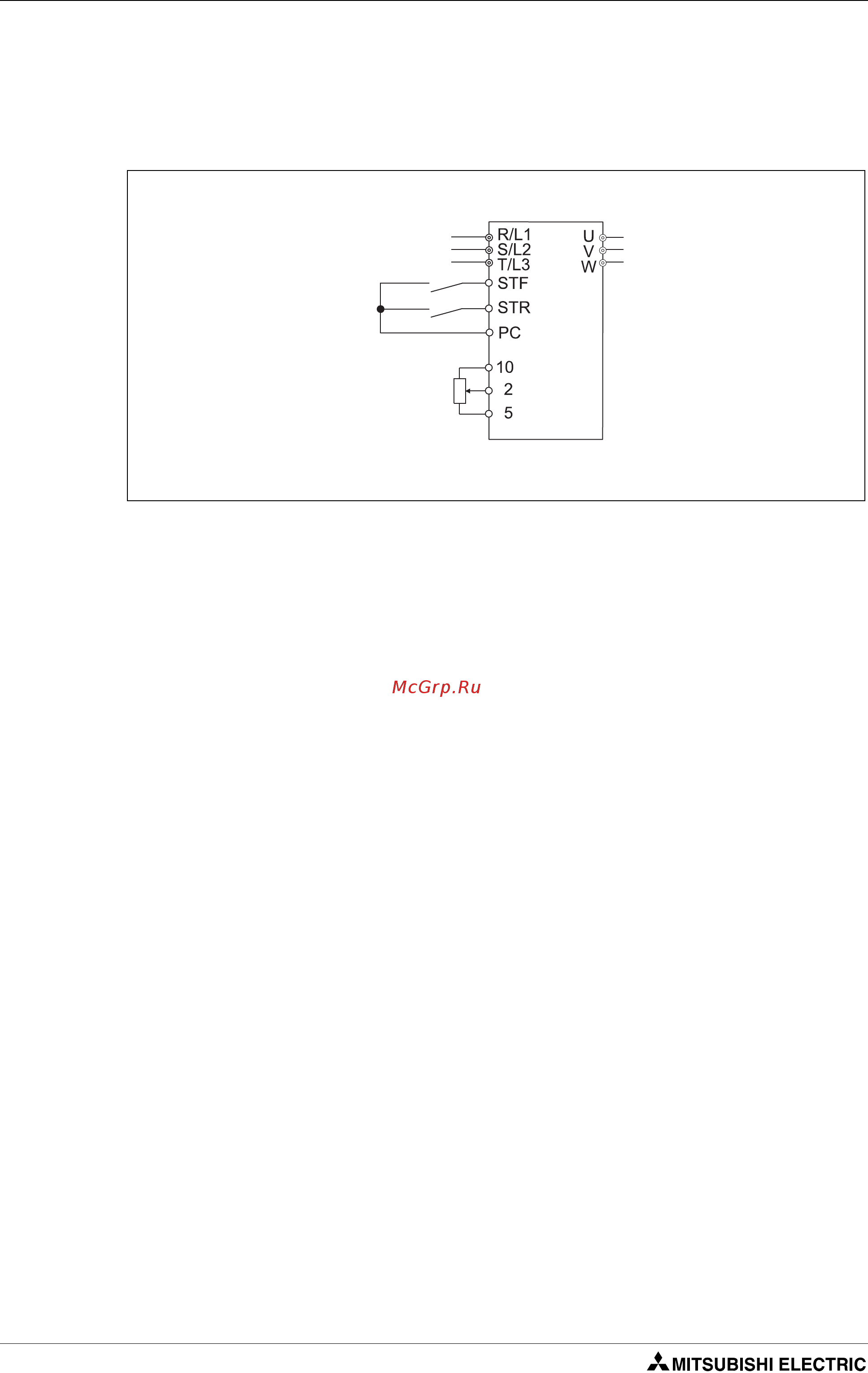 Mitsubishi Electric FR-D740-080-E6 [144/512] Аналоговая установка заданного значения напряжения