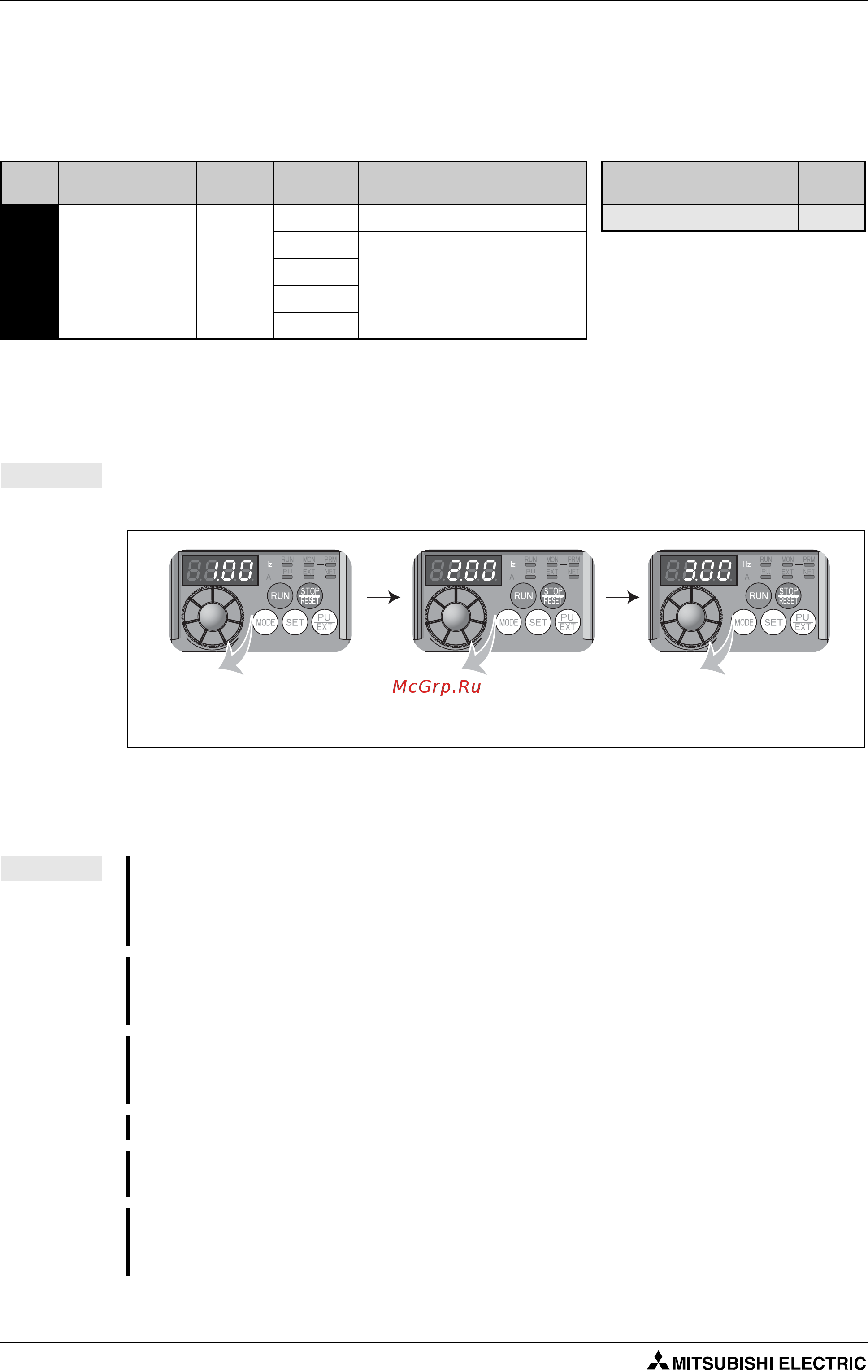 Mitsubishi Electric FR-D740-080-E6 [434/512] Øàã поворотного диска ïàð 295