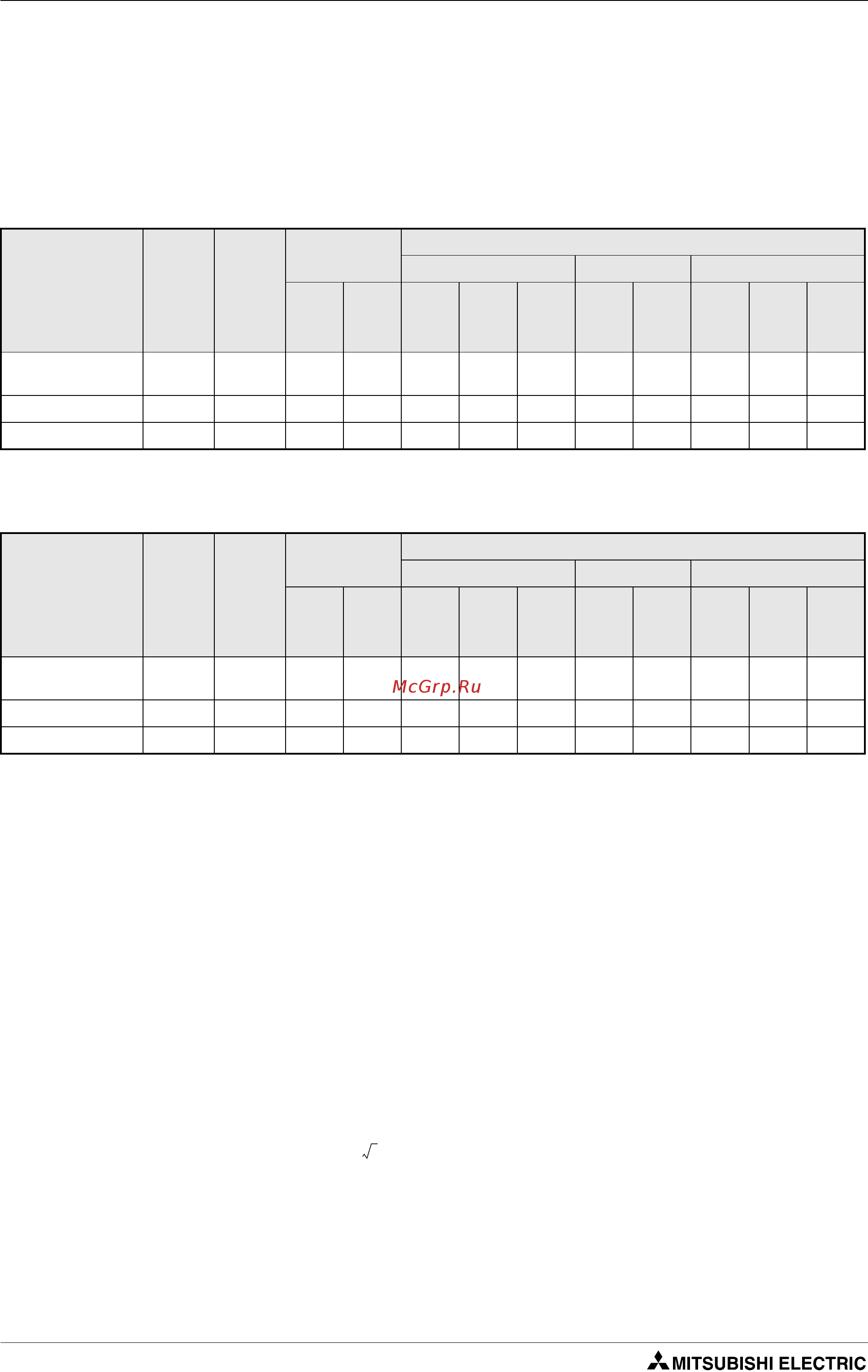 Mitsubishi Electric FR-D740-080-E6 [44/512] Определение параметров кабелей