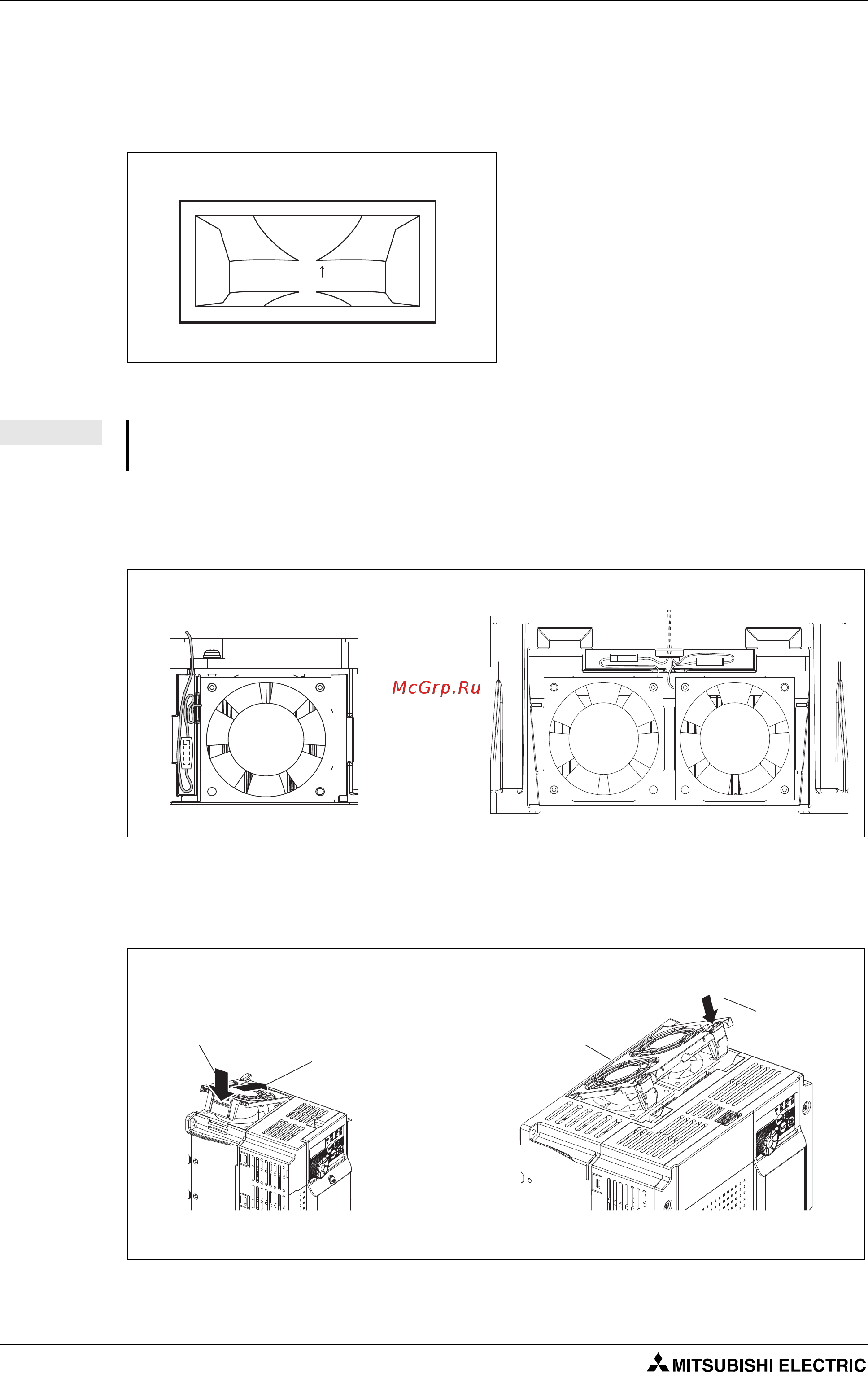 Mitsubishi Electric FR-D740-080-E6 [478/512] Рис 8 5 подсоединение вентилятора охлаждения