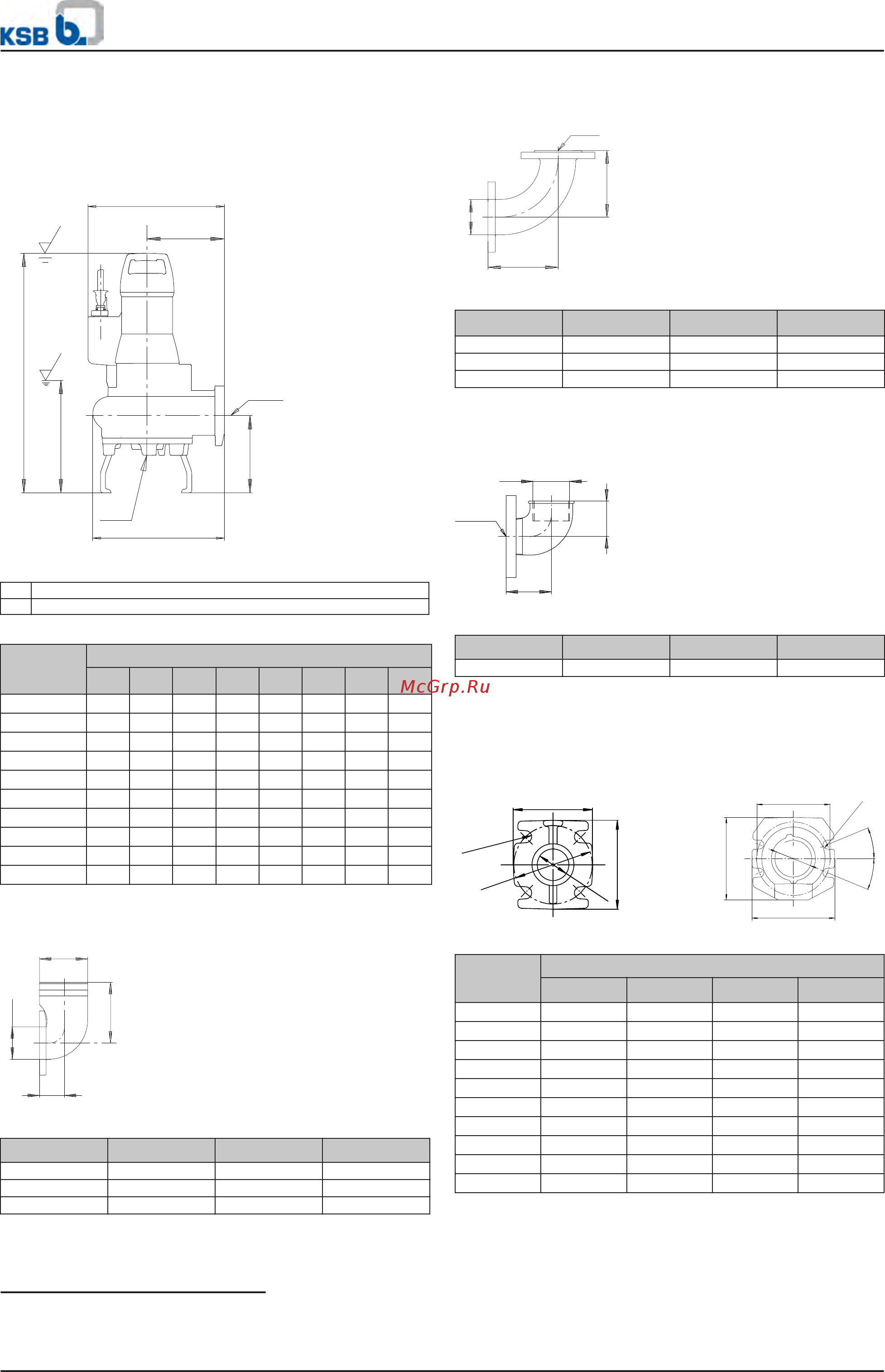 KSB Amarex F 80-220/044 39100133 [24/52] Dimensions
