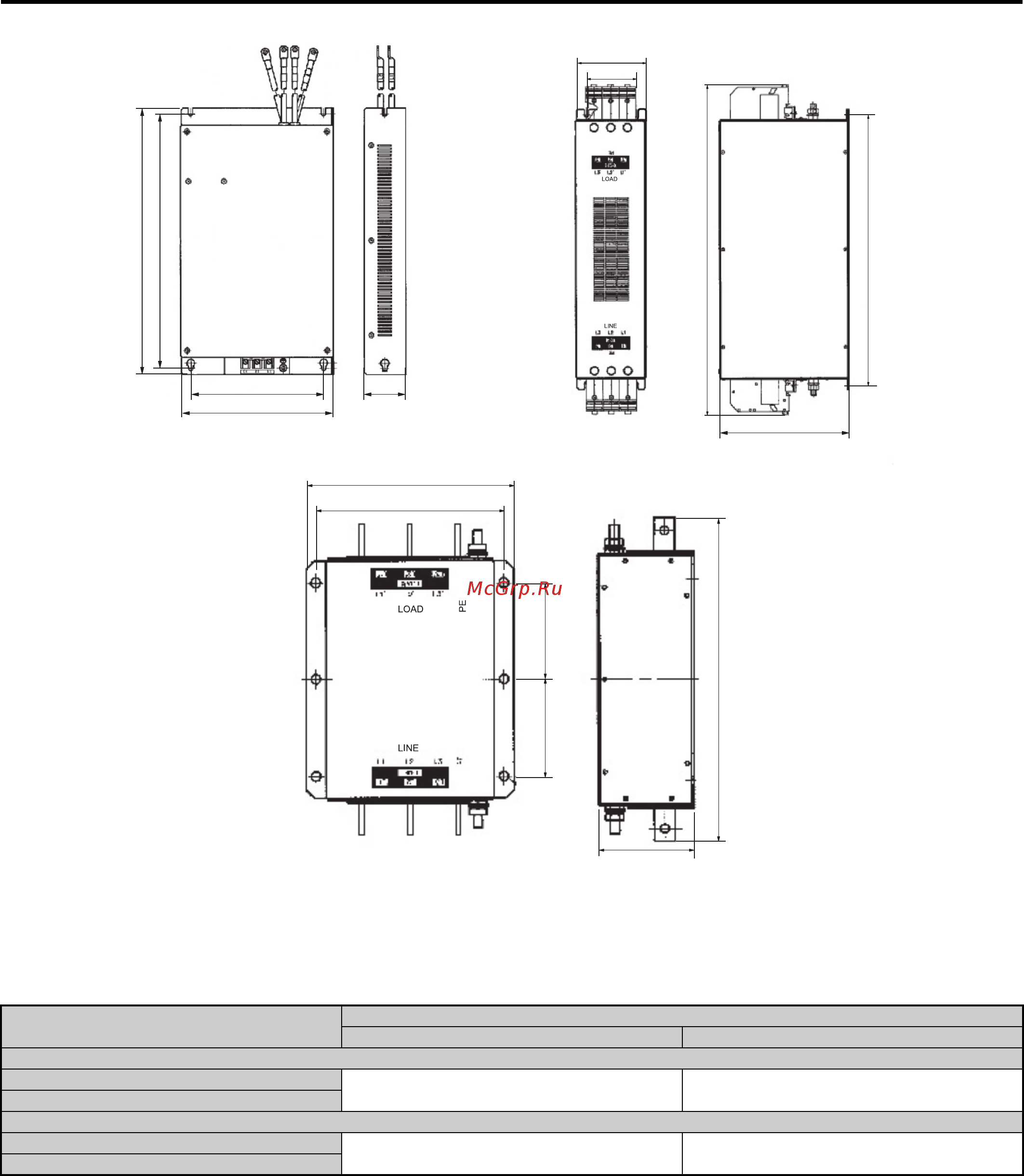 Omron CIMR AC2A0069 FAA [524/556] Дроссели постоянного тока для соответствия стандарту en 61000 3 2