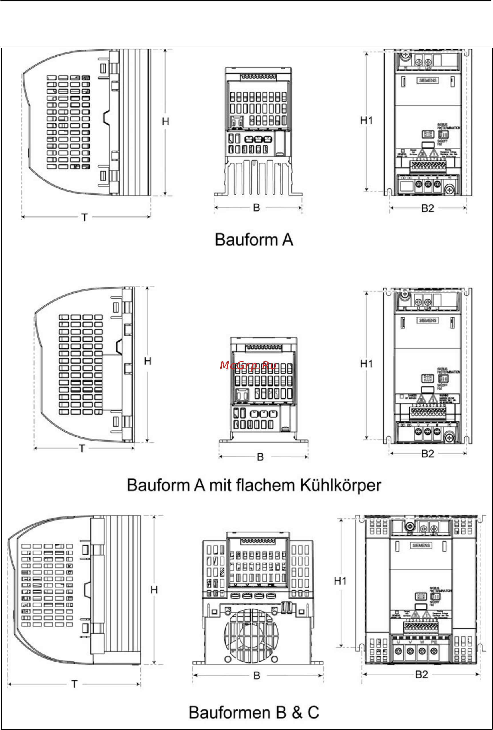 Siemens 6SL3211-0AB11-2BA1 Инструкция по эксплуатации онлайн [22/83] 474226