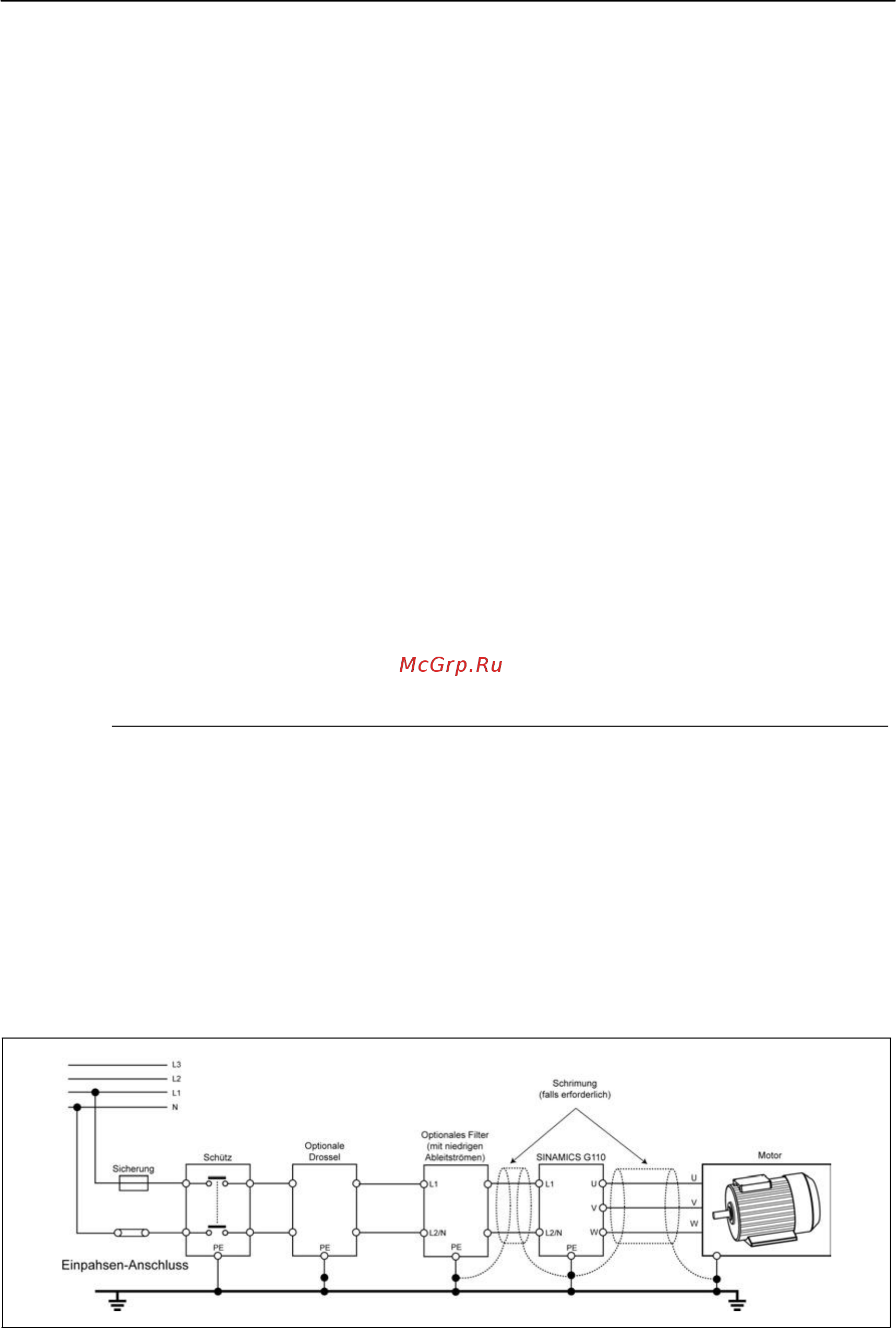 Siemens 6SL3211-0AB21-1AA1 [27/83] Подключение промежуточного контура