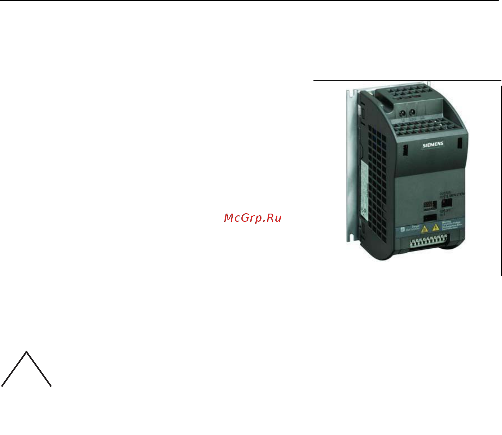 Siemens 6SL3211-0AB21-1AA1 [30/83] Sinamics g110 с плоским радиатором
