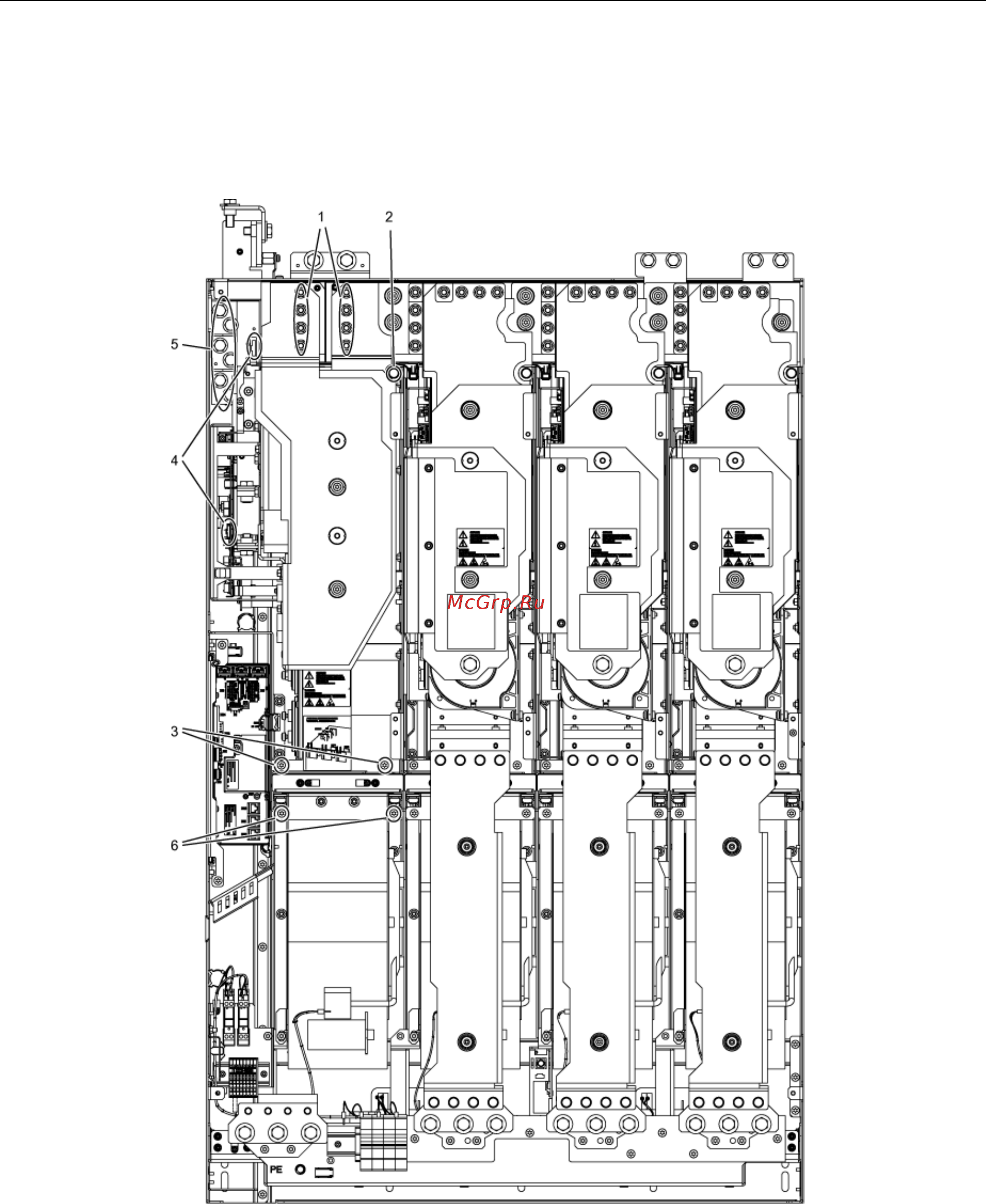 Siemens 6SL3310-1GE36-1AA3 [414/488] Замена силового блока типоразмер jx