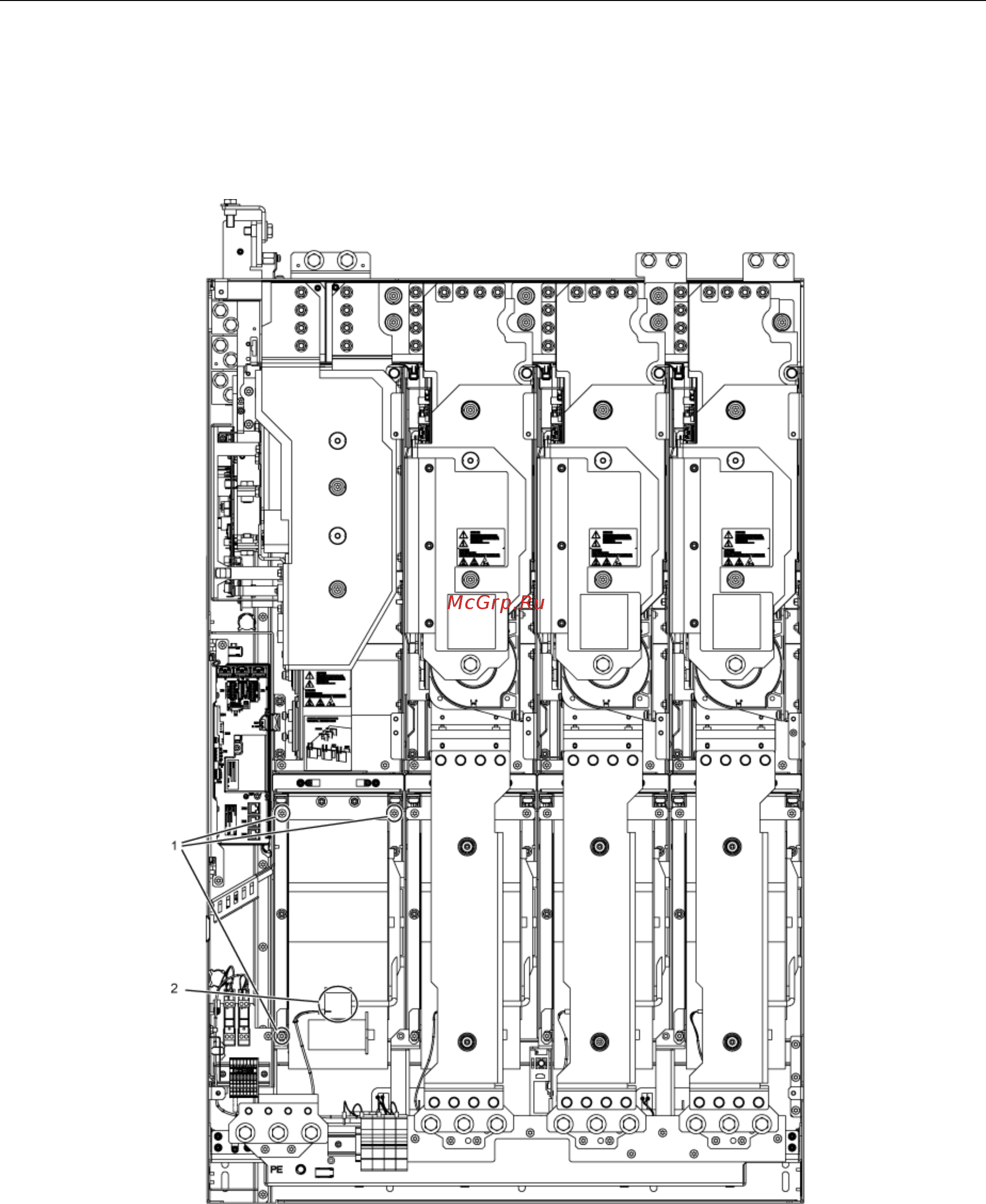 Siemens 6SL3310-1GE36-1AA3 [426/488] 2 замена вентилятора типоразмер jx