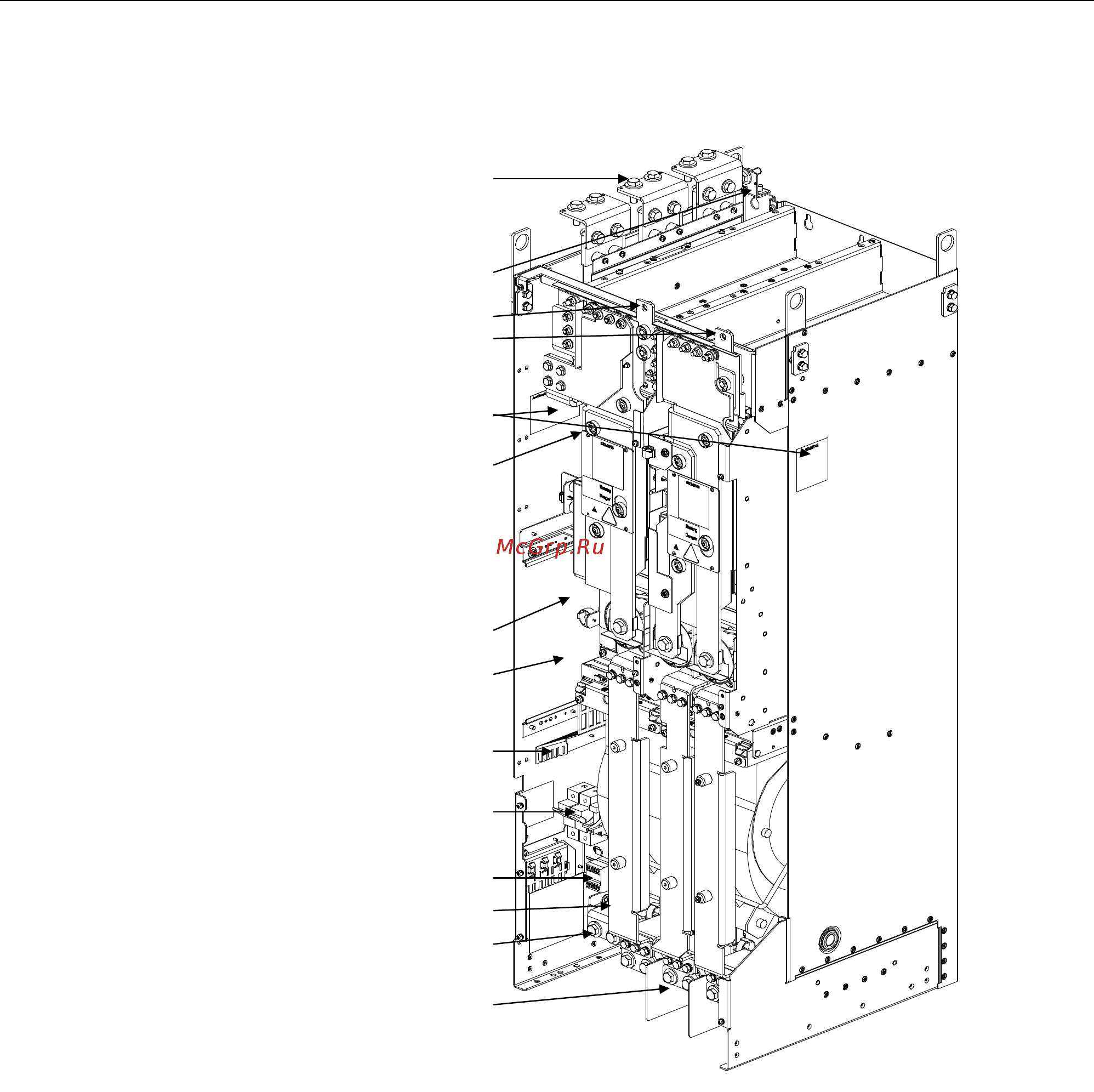 Siemens 6SL3310-1GE36-1AA3 [50/488] Силовой модуль типоразмер hx