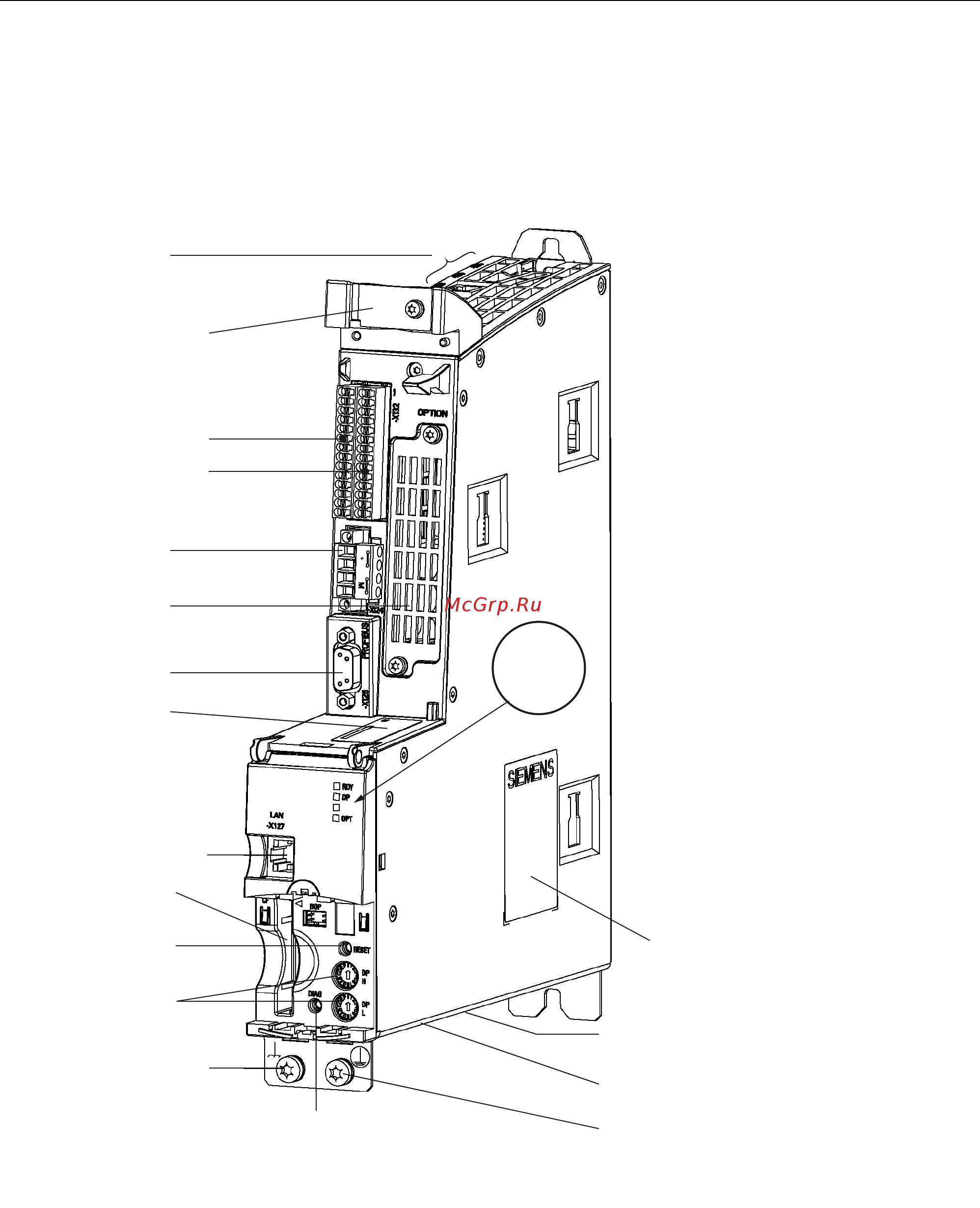 Siemens 6SL3310-1GE41-0AA3 [65/488] Управляющий модуль cu320 2 dp