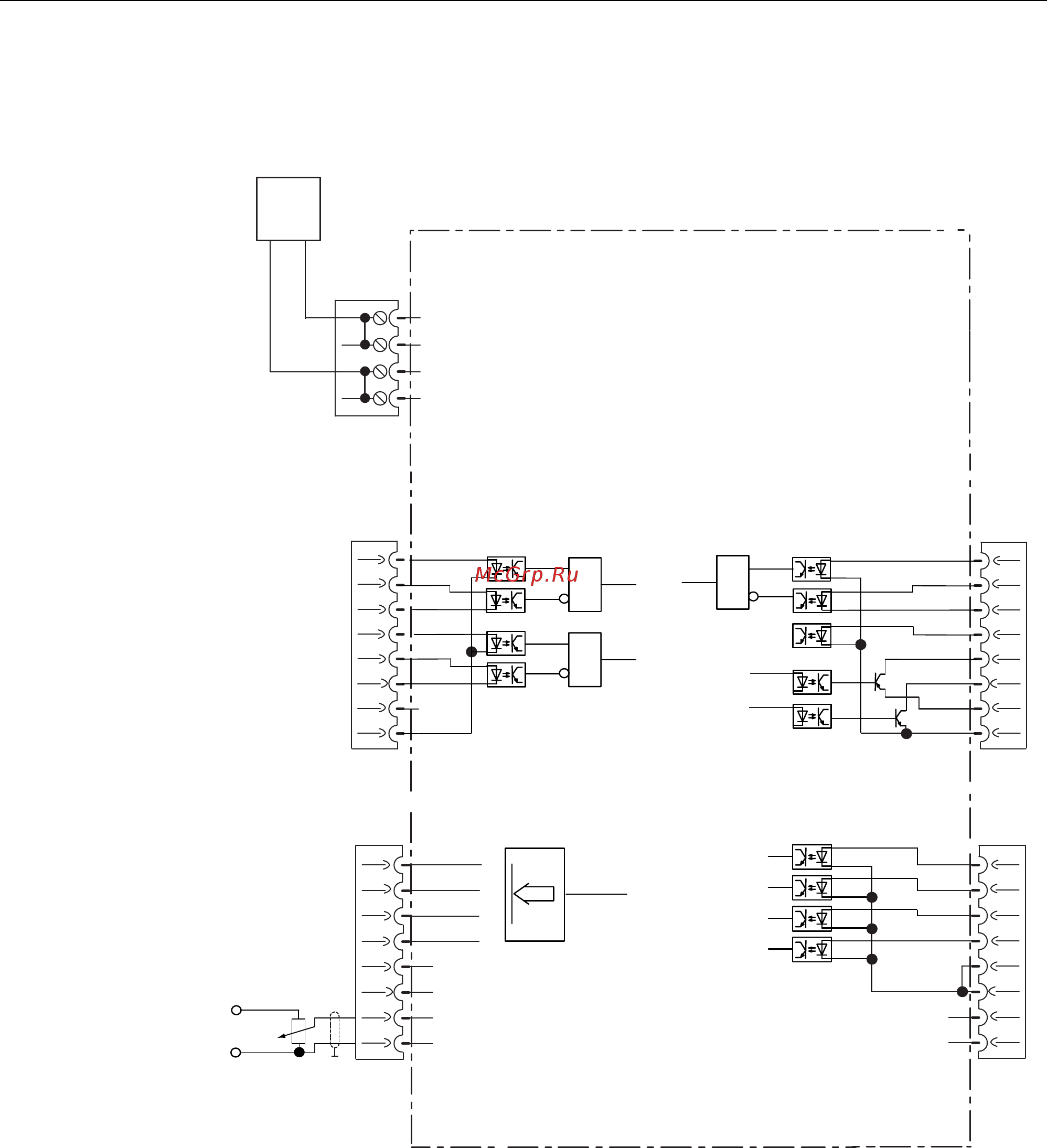 Siemens 6SL3210-1SE31-8AA0 [175/318] Connection examples with a safety function