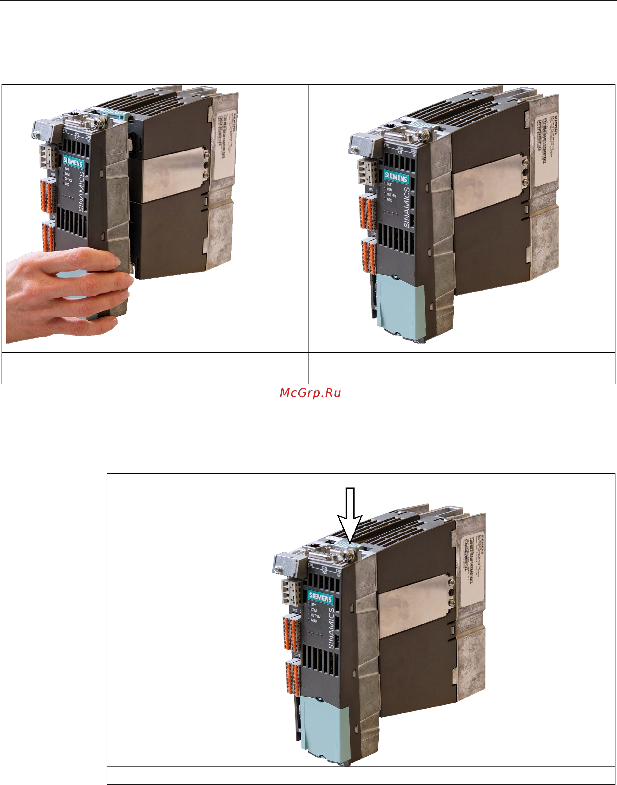 Siemens 6SL3210-1SE23-8AA0 [183/318] Mounting