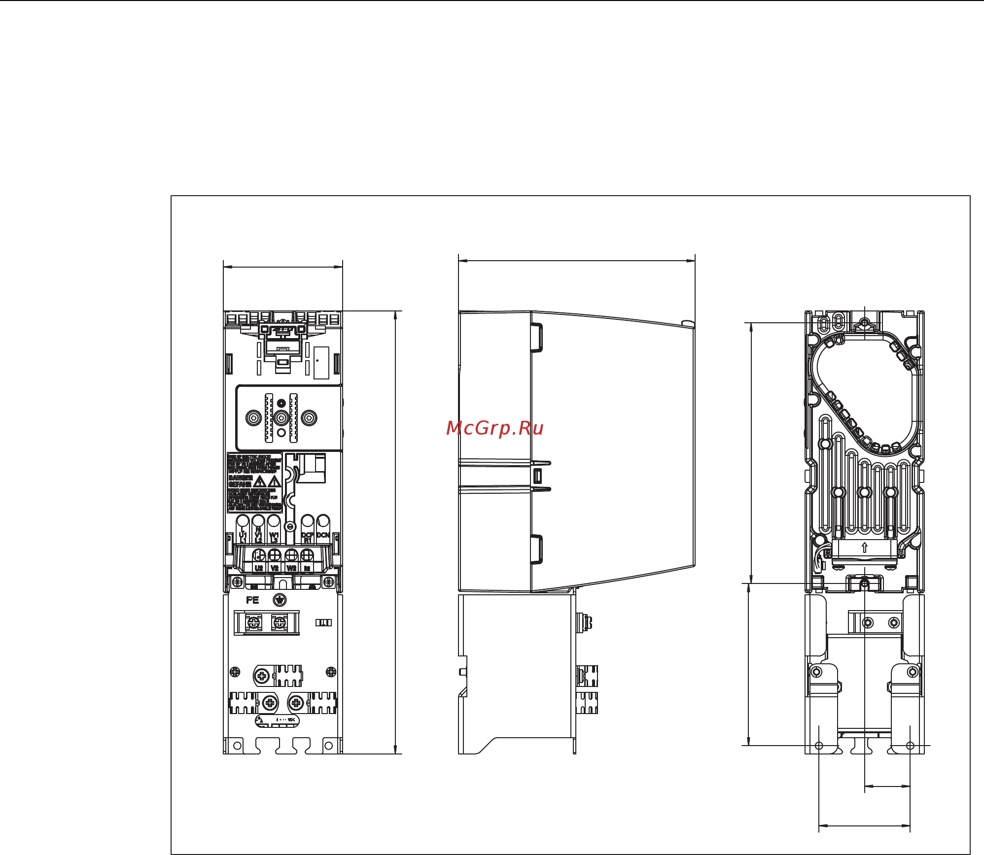 Siemens 6SL3210-1SE31-1UA0 [241/318] Blocksize power modules with screening kits