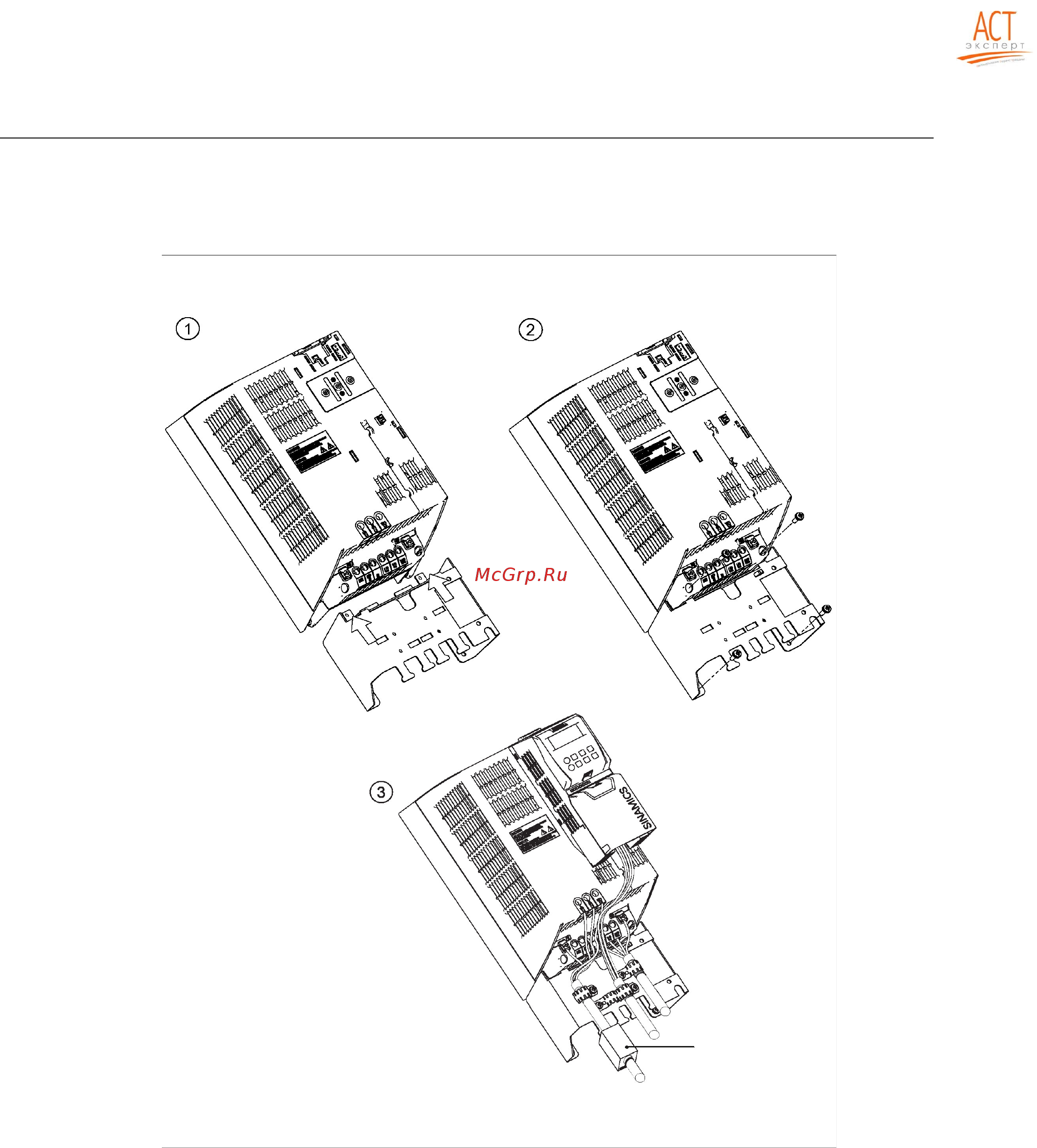 Siemens 6SL3210-1SB11-0UA0 [246/318] Frame size fsb fsc