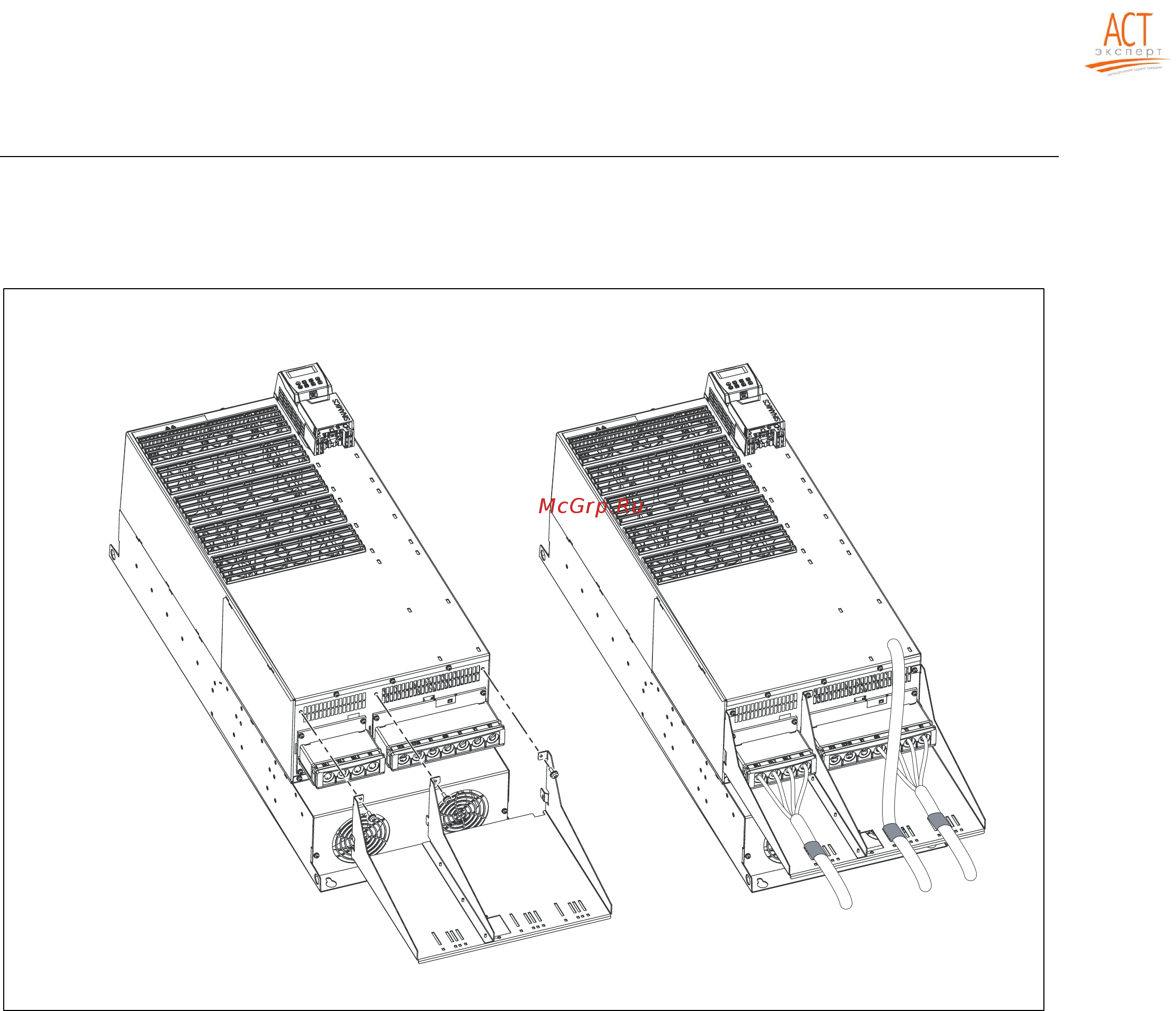 Siemens 6SL3210-1SE12-2UA0 [248/318] Frame size fsf