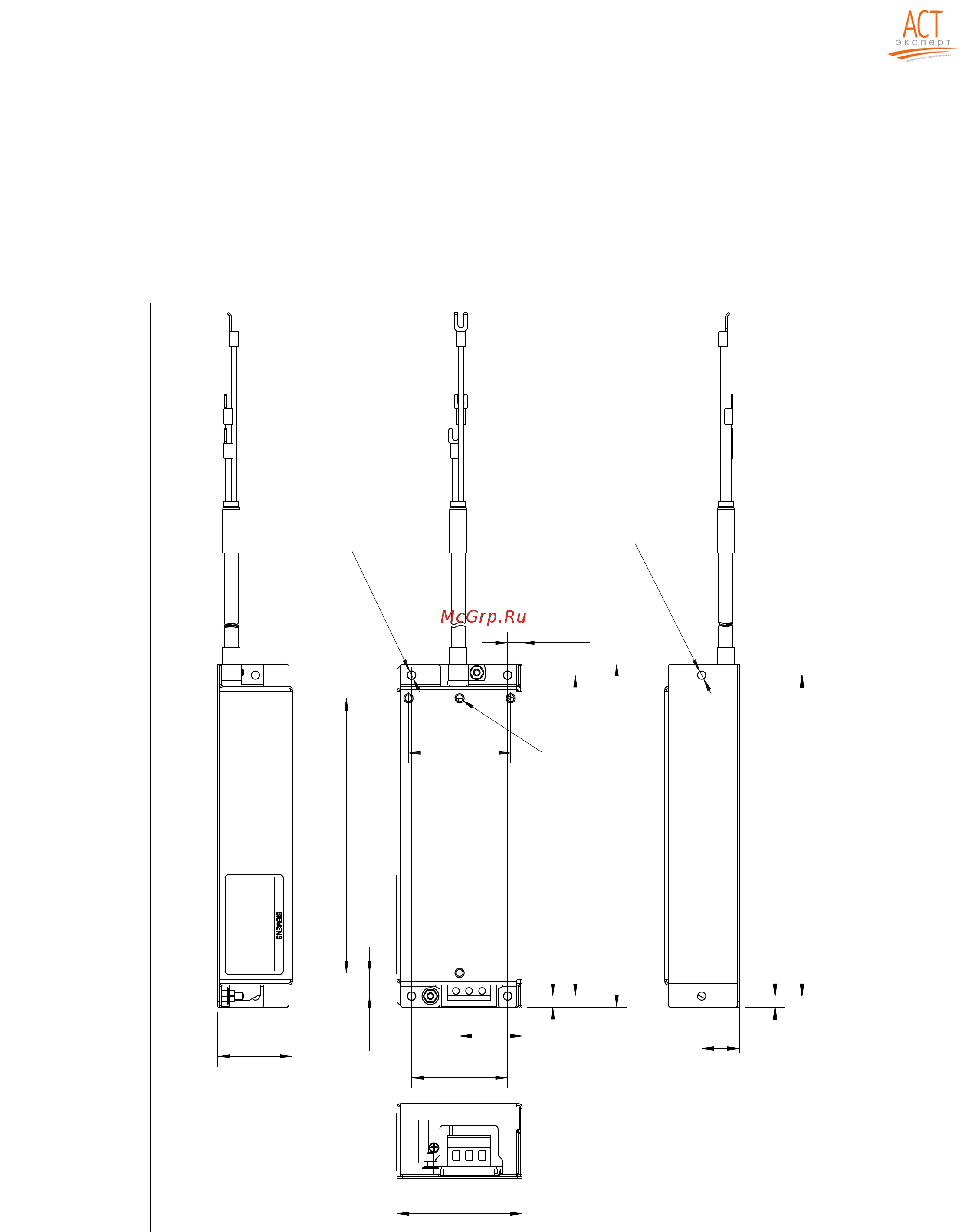 Siemens 6SL3210-1SE21-8UA0 [40/318] Dimension drawing