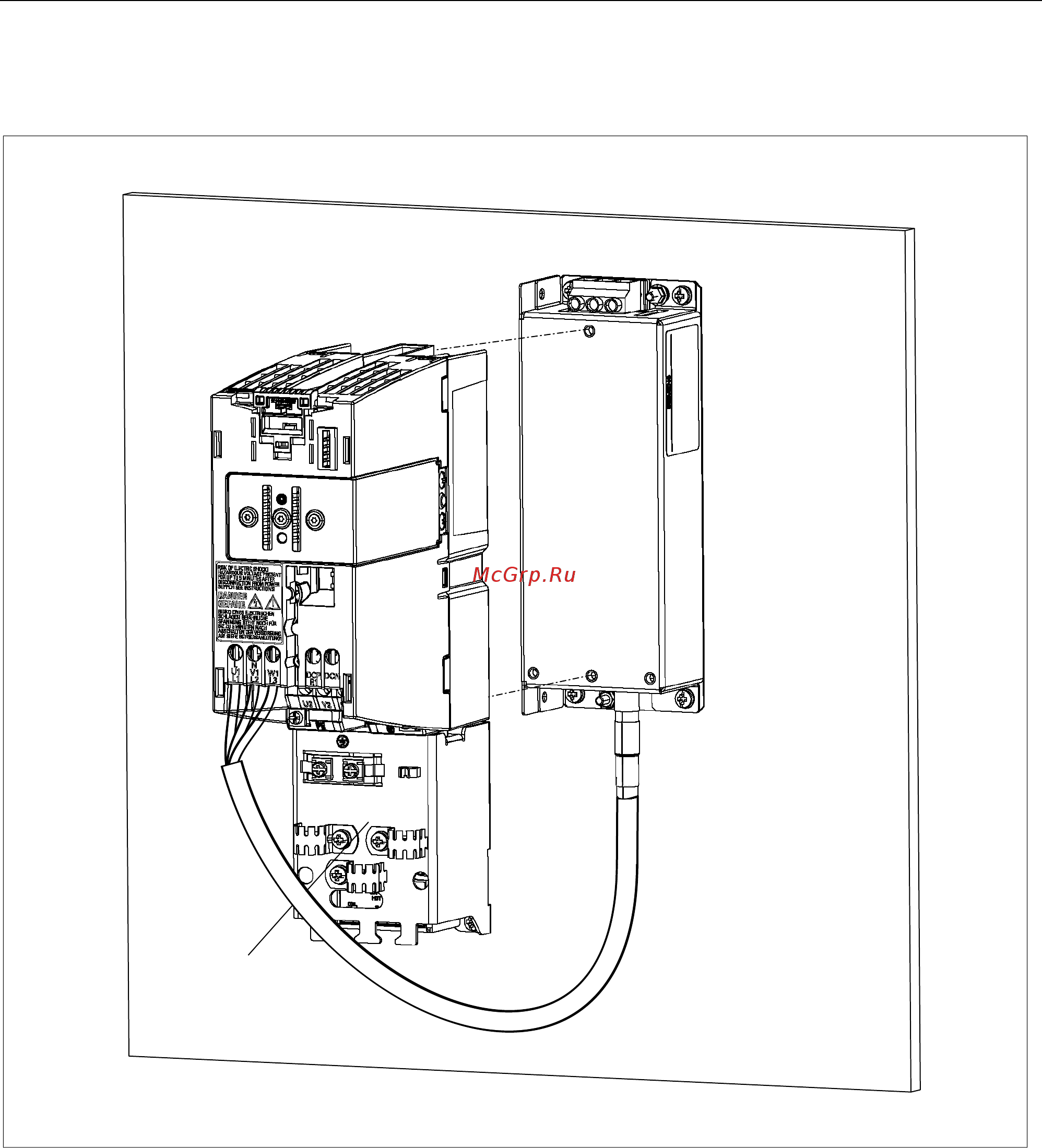 Siemens 6SL3210-1SE22-5AA0 [41/318] Installation