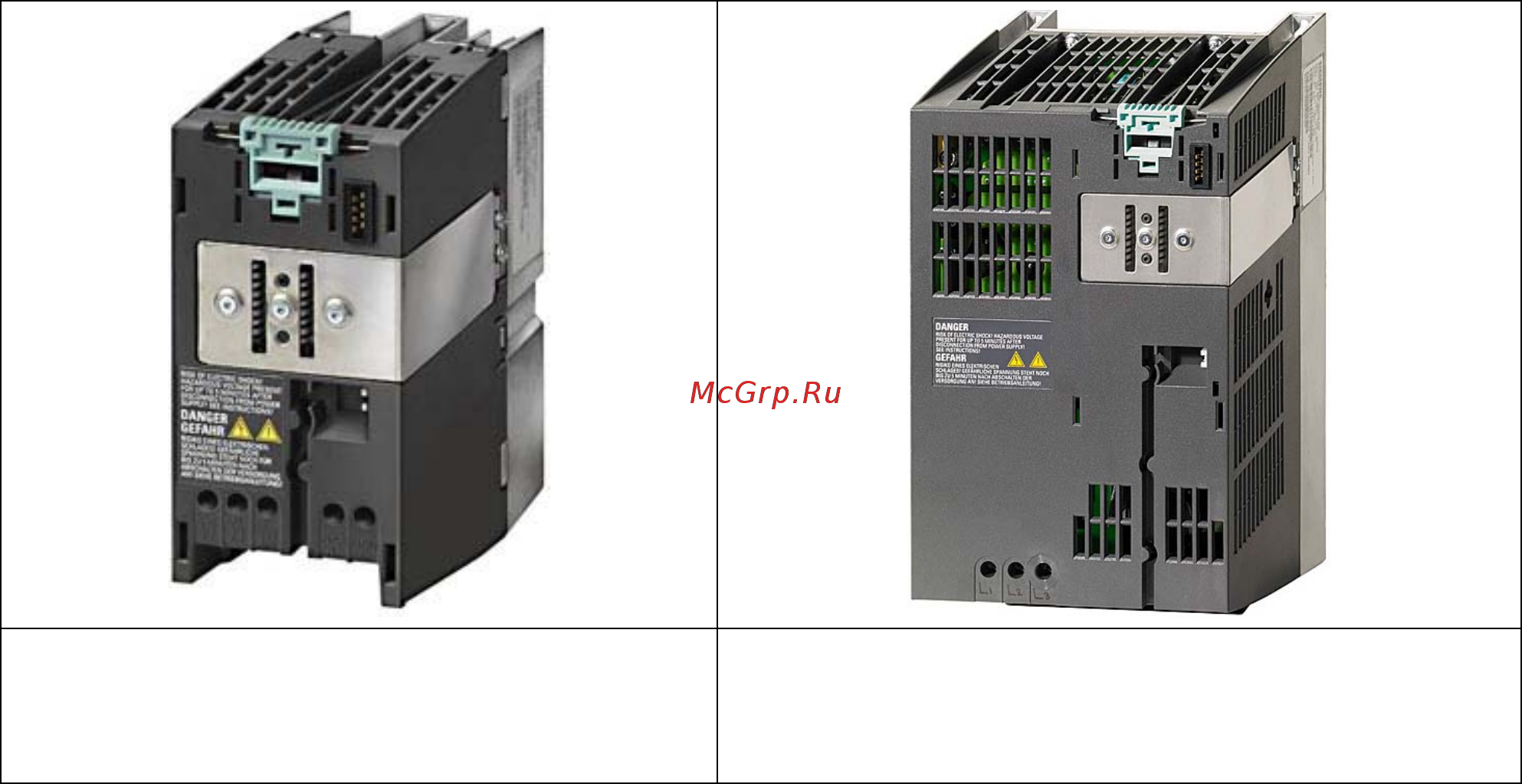 Siemens 6SL3210-1SE21-0UA0 [63/318] Description