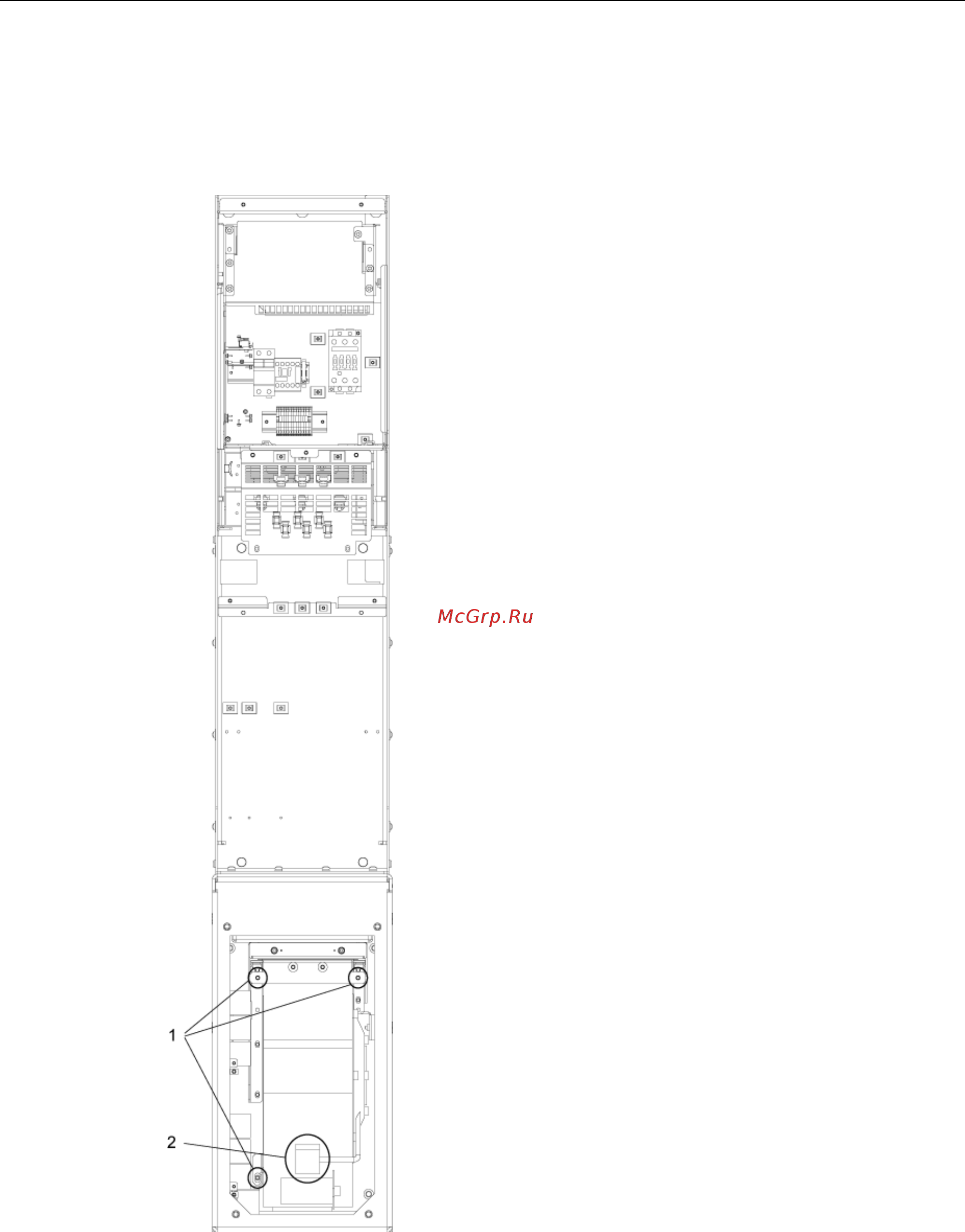 Siemens 6SL3710-7LE38-4AAх [661/732] 6 замена вентилятора в активном интерфейсном модуле типоразмер hi