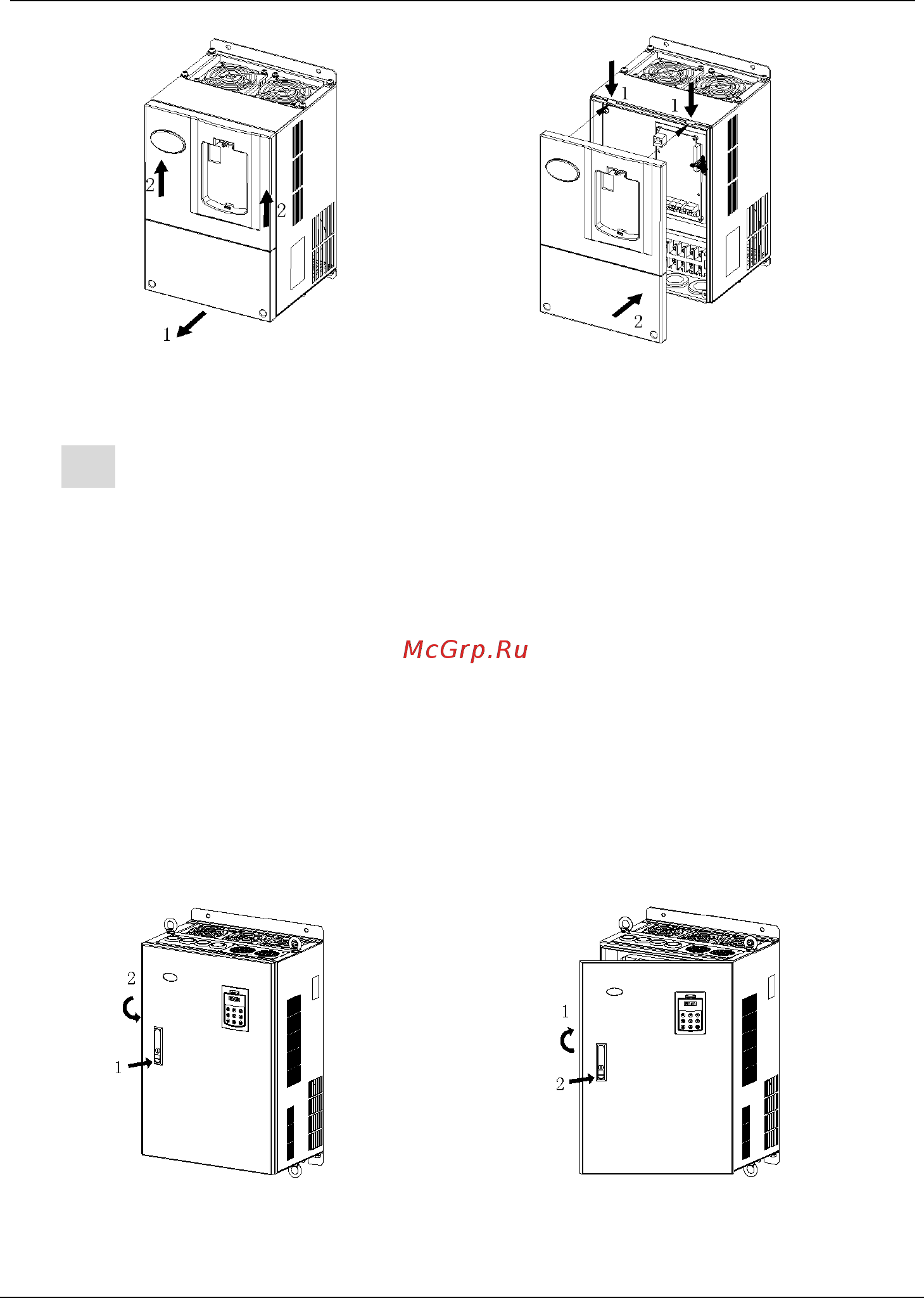 Tecorp HC2V8G4037 [37/182] G 4090 p 4110 door and above power class inverter with sheet metal enclosure