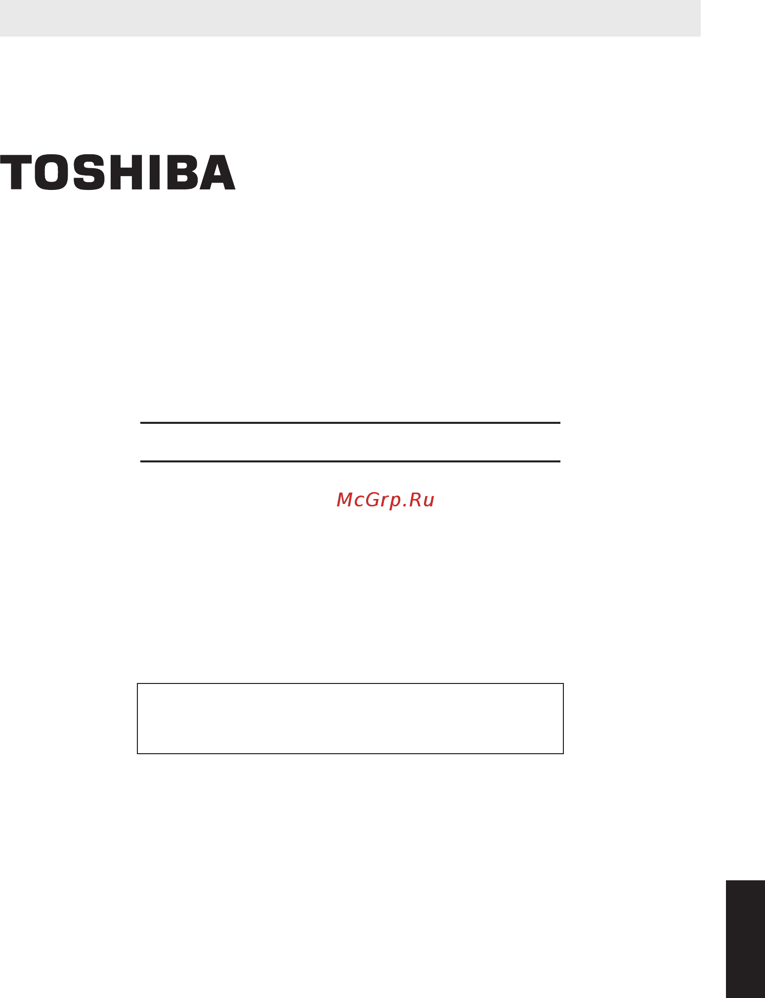 Toshiba VFNC3S-1007P Инструкция по эксплуатации онлайн