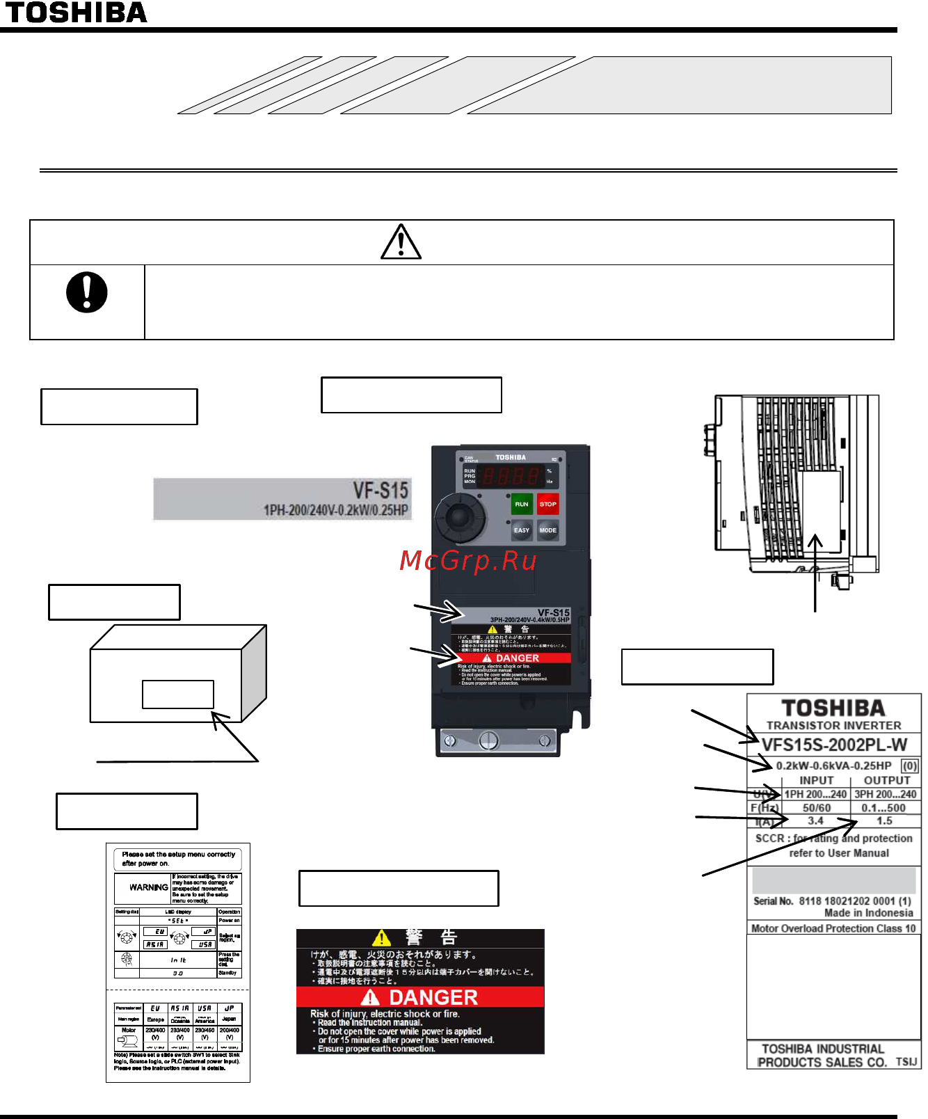 Toshiba VFS15S-2022PL-W [12/223] Прочтите в первую очередь