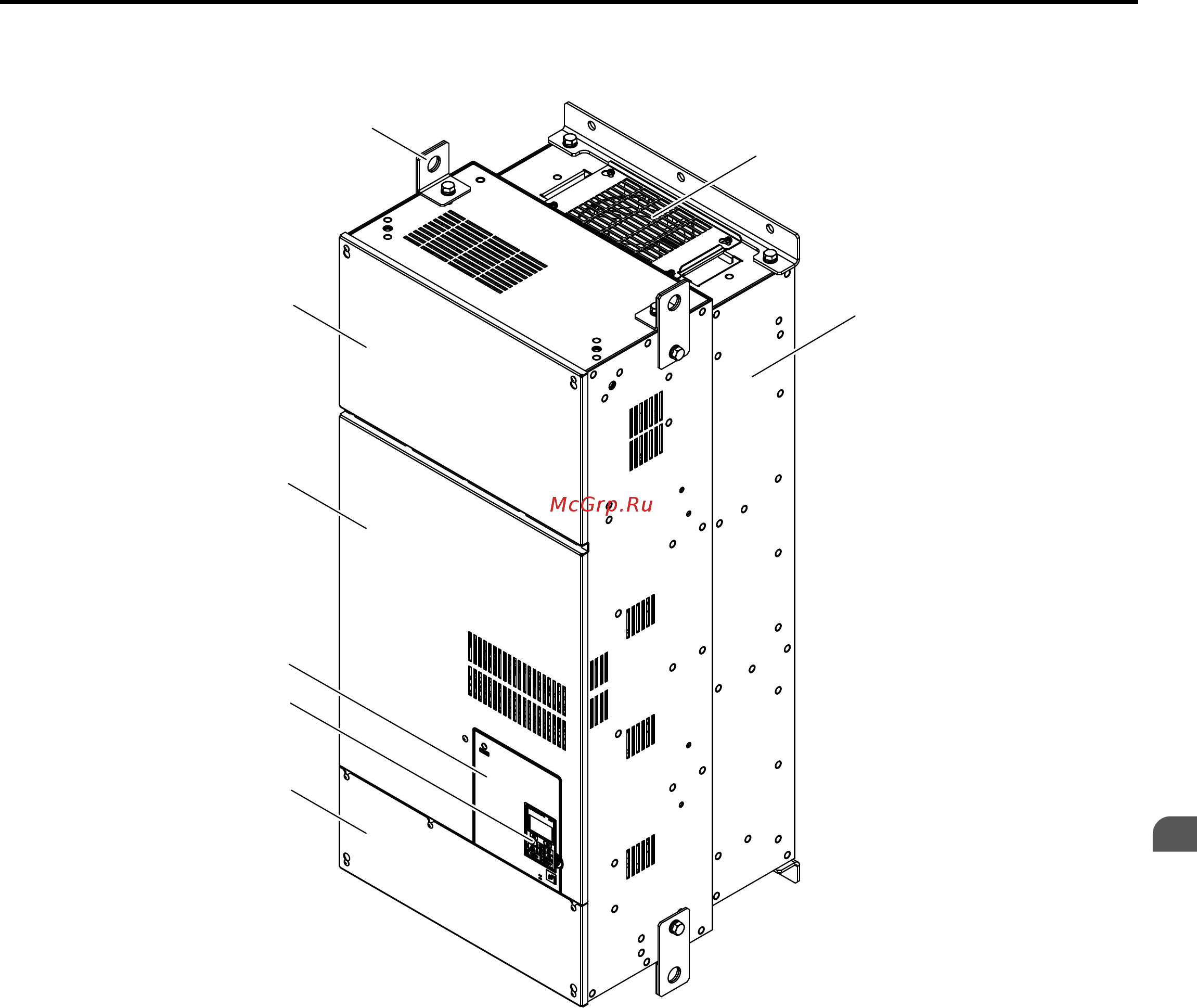 Yaskawa CIMR-UU2A0130F [41/644] Three phase ac 200 v class models 2 o 0248a three phase ac 400 v class models 4 o 0216a to 4 o 0414a