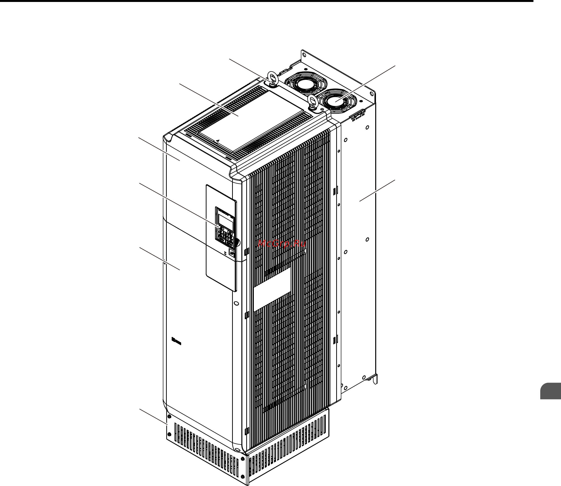 Yaskawa CIMR-UU2A0028F [43/644] Three phase ac 200 v class models 2 o 0104f and 2 o 0130f three phase ac 400 v class models 4 o 0096f and 4 o 0124f