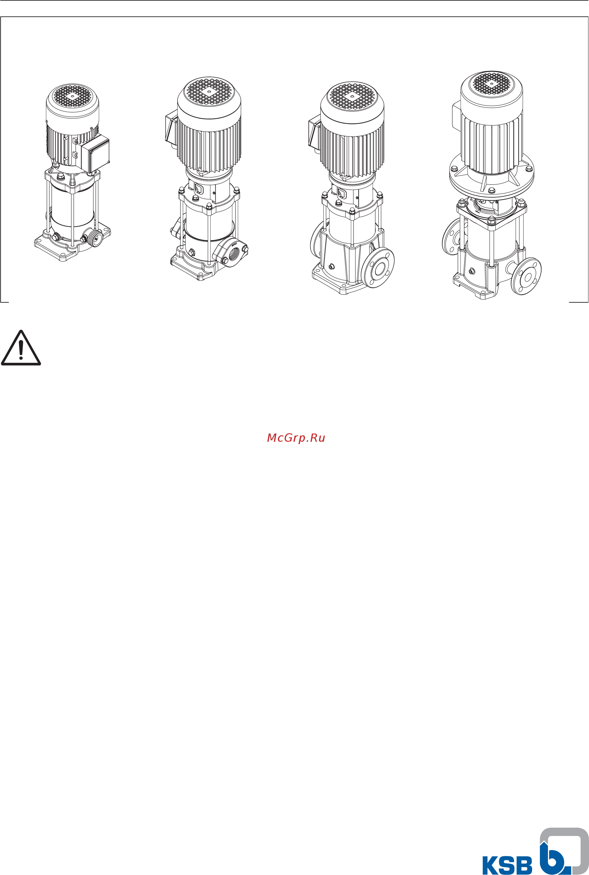 KSB Movitec VMV090/03 Инструкция по эксплуатации онлайн