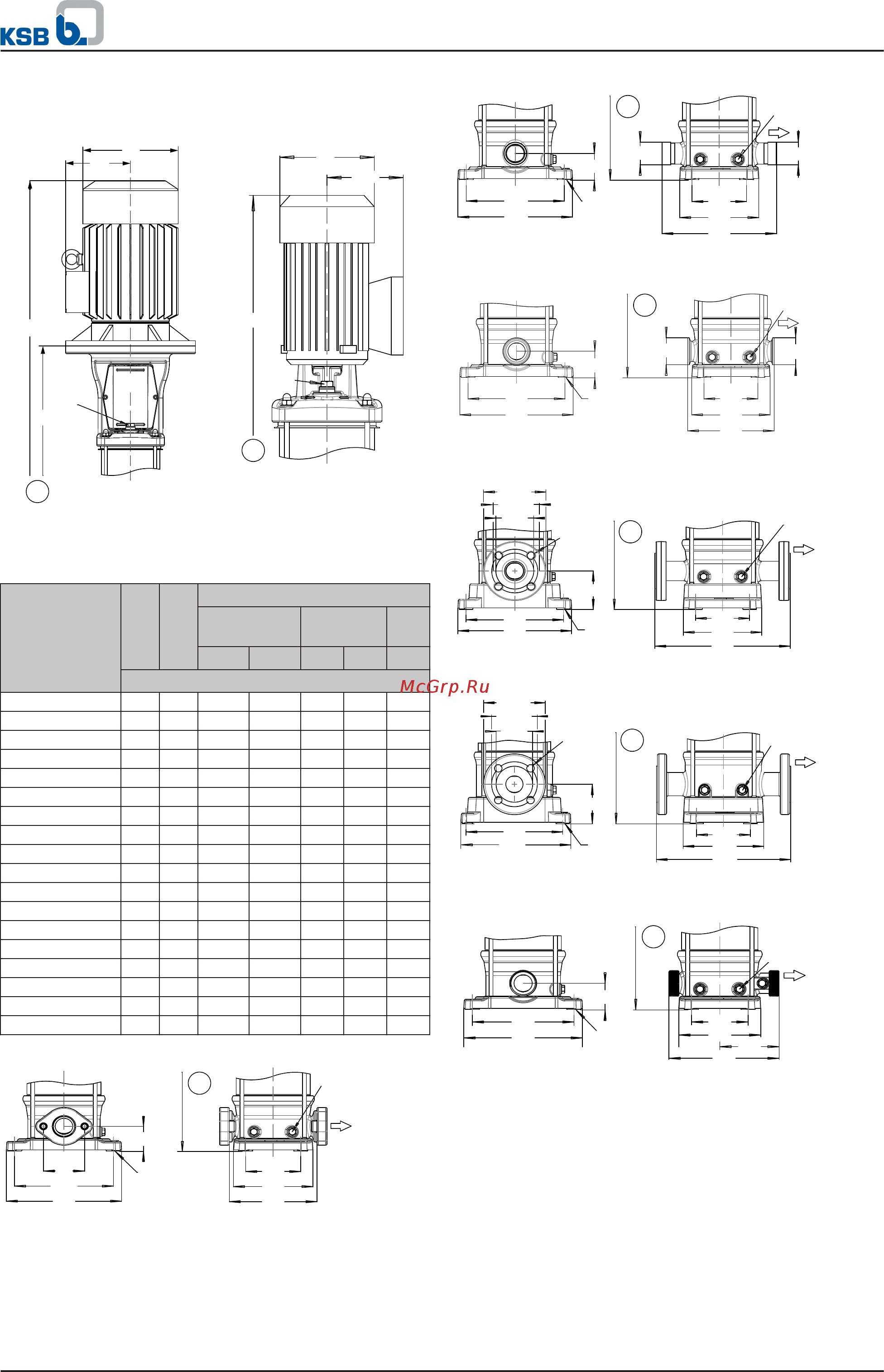 KSB Movitec VMF04/06 [36/61] High pressure pumps