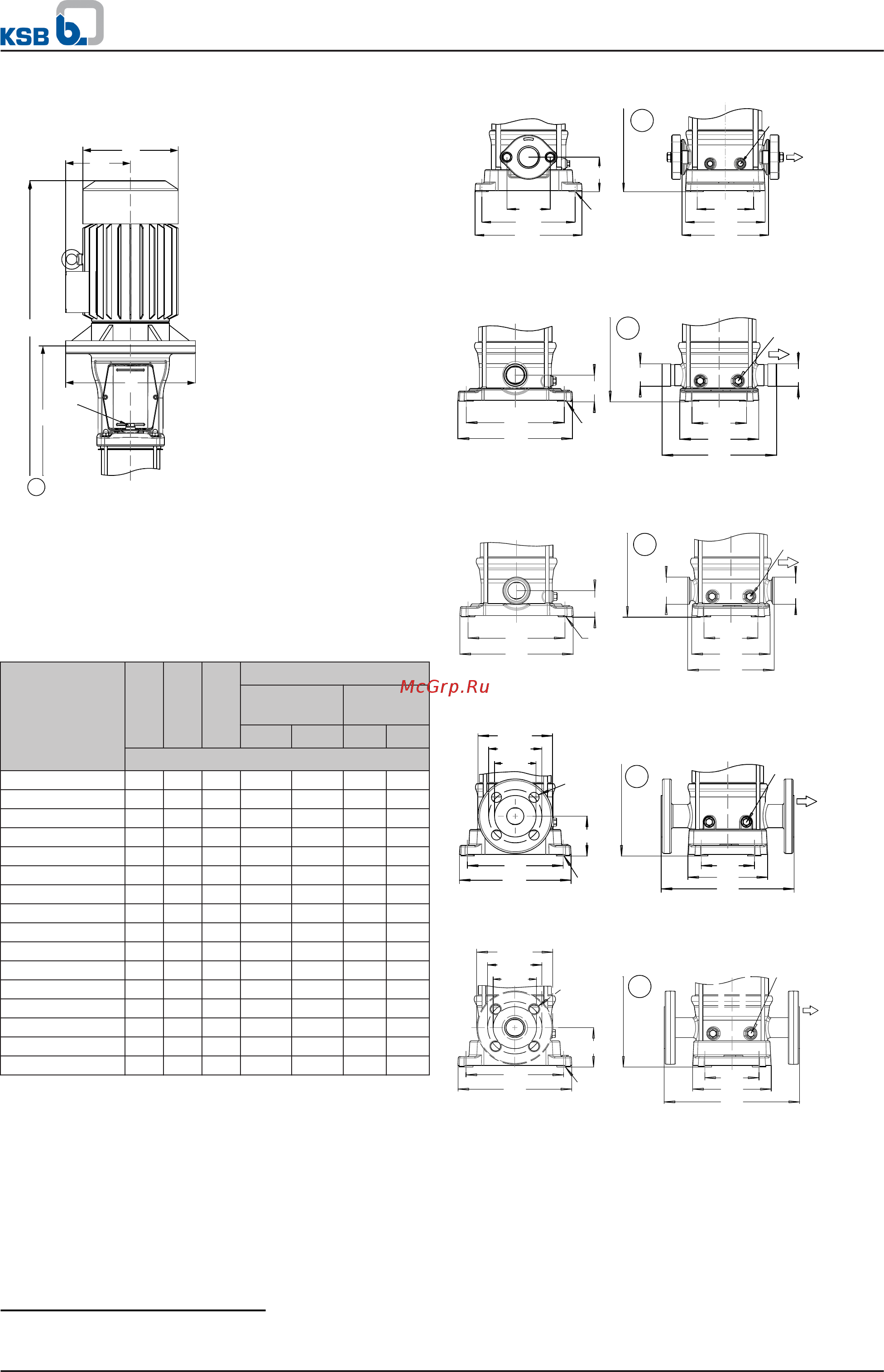 KSB Movitec VMF04/02 [38/61] High pressure pumps