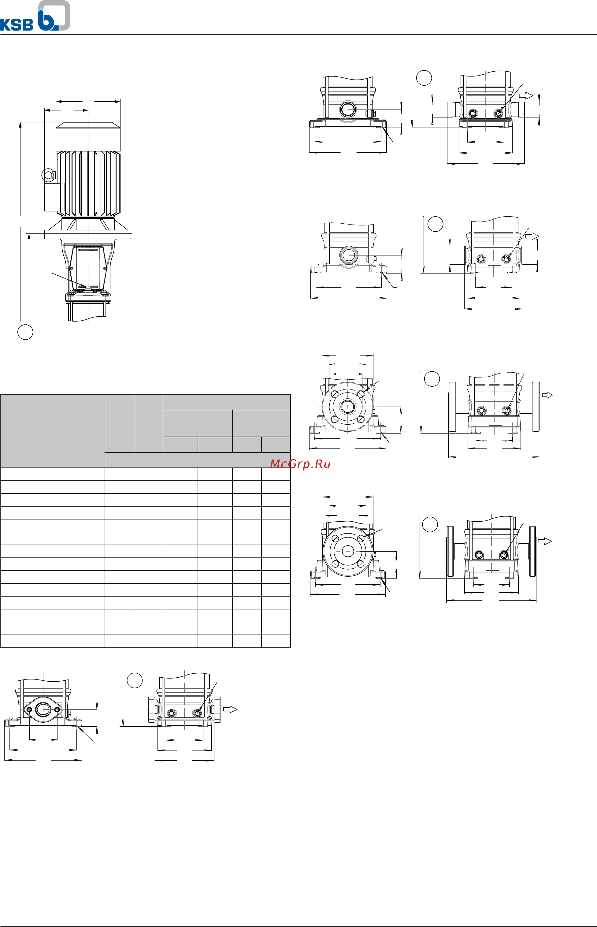 KSB Movitec VMF04/06 [39/61] Movitec 15b n 1450 rpm
