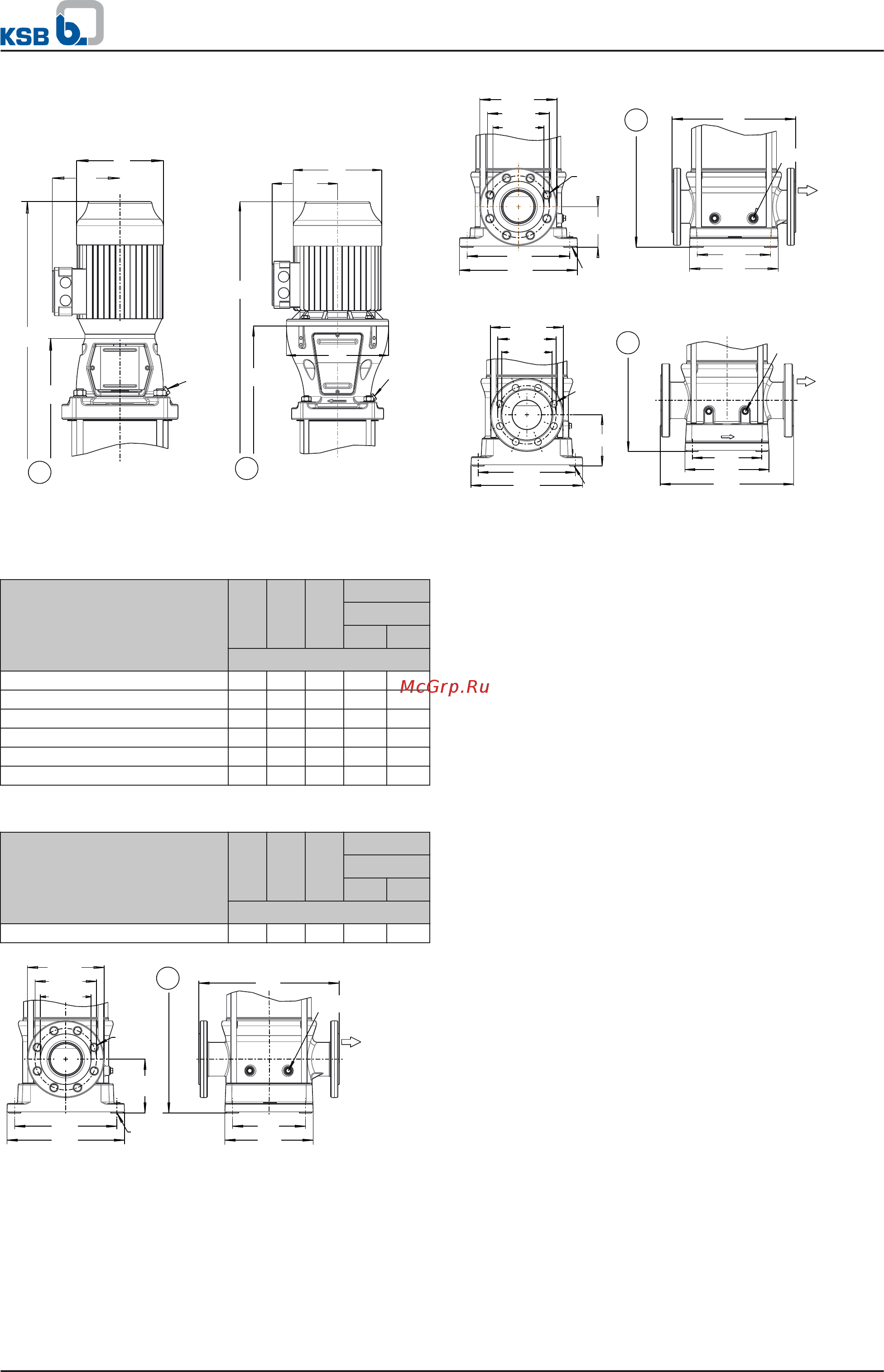 KSB Movitec VMF04/02 [43/61] High pressure pumps