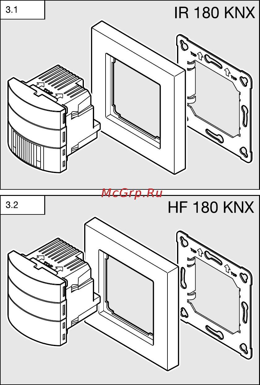 Steinel IR 180 KNX silver Инструкция по эксплуатации онлайн [2/13] 476617