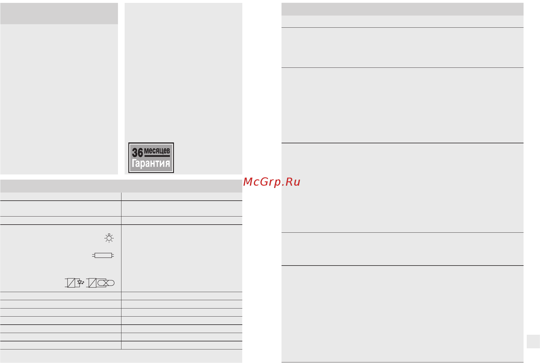 Steinel IS 360-1 DE IP 54 white инфракрасный, встраиваемый 32845 [6/6] Технические данные