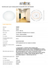 Steinel RS 160 LED GLASS Техническая спецификация