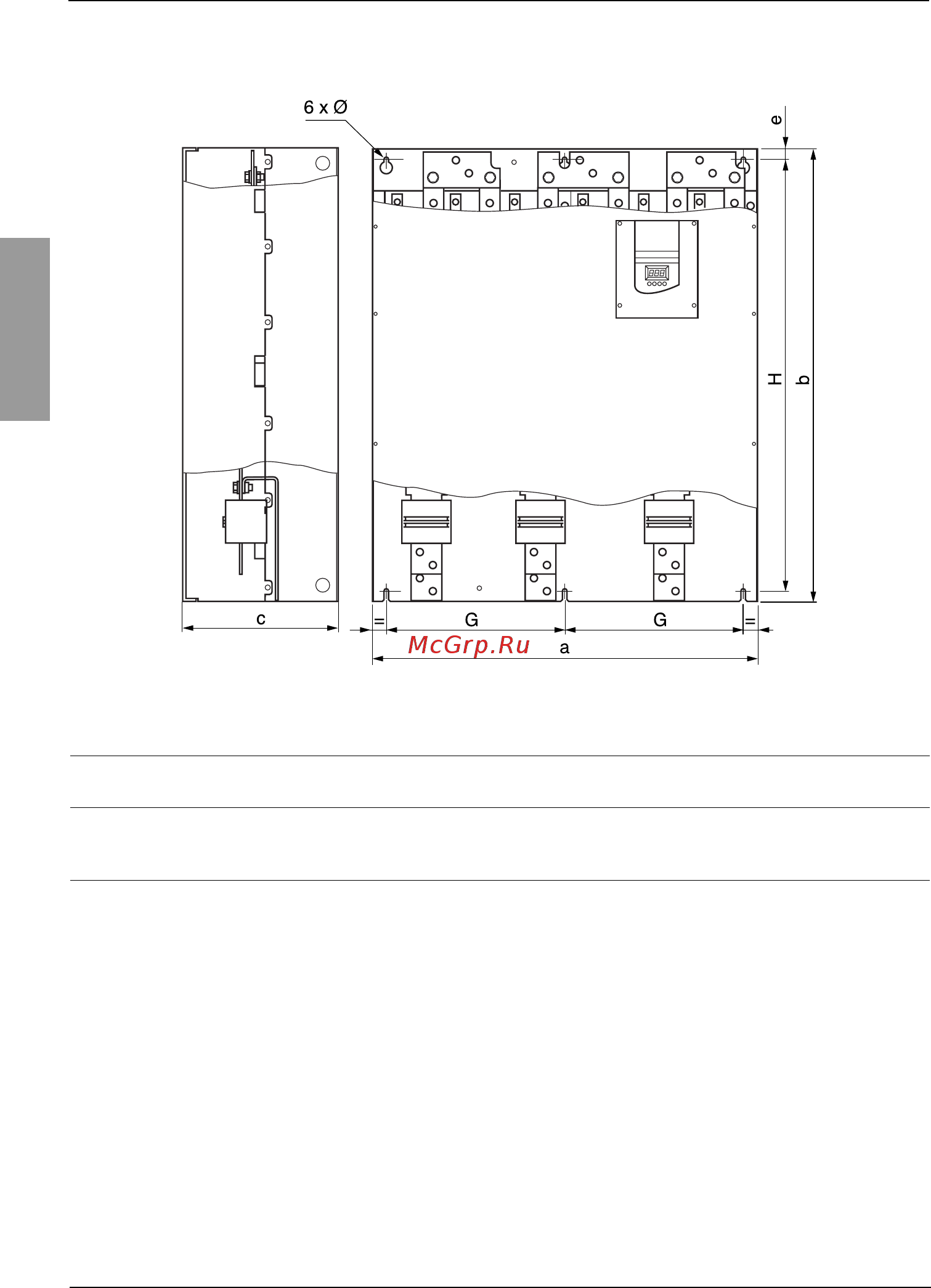 SCHNEIDER ELECTRIC ATS48D47Y [19/83] Габаритные размеры